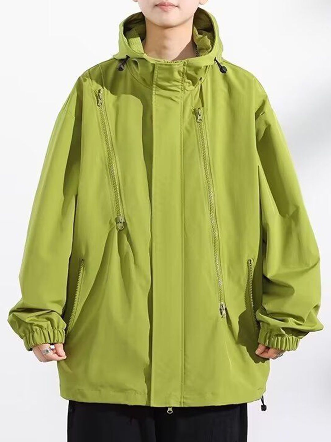 StyleCast x Revolte Men Hooded Sporty Jacket