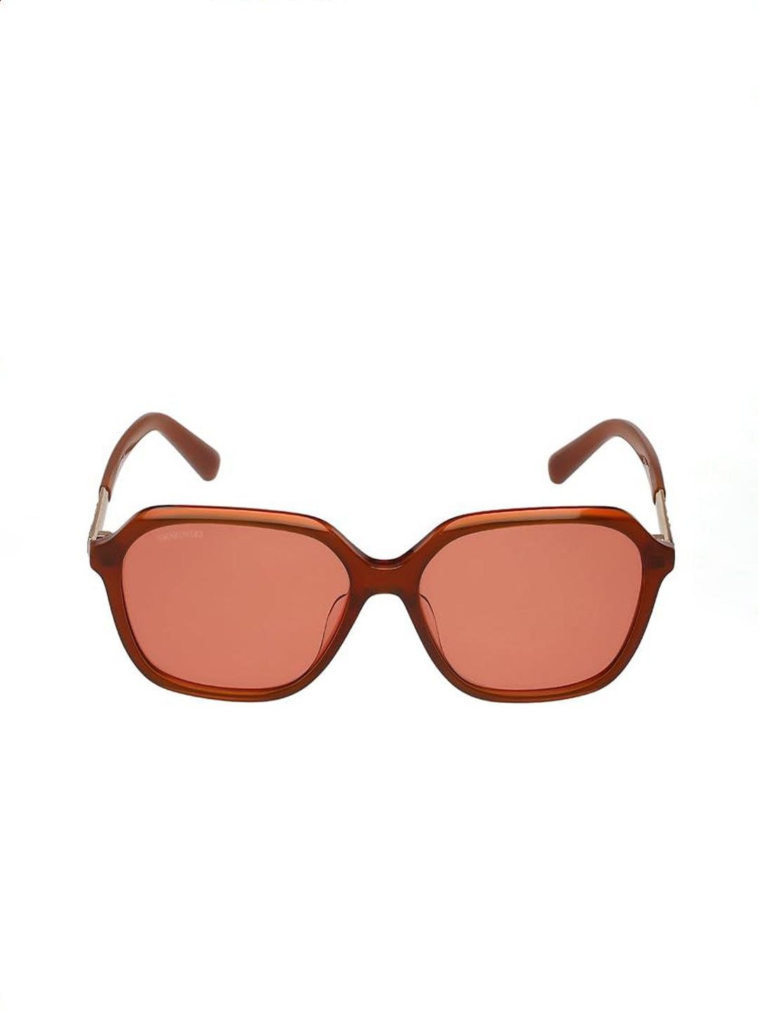 Buy SWAROVSKI Women UV Protected Full Rim Browline Sunglasses