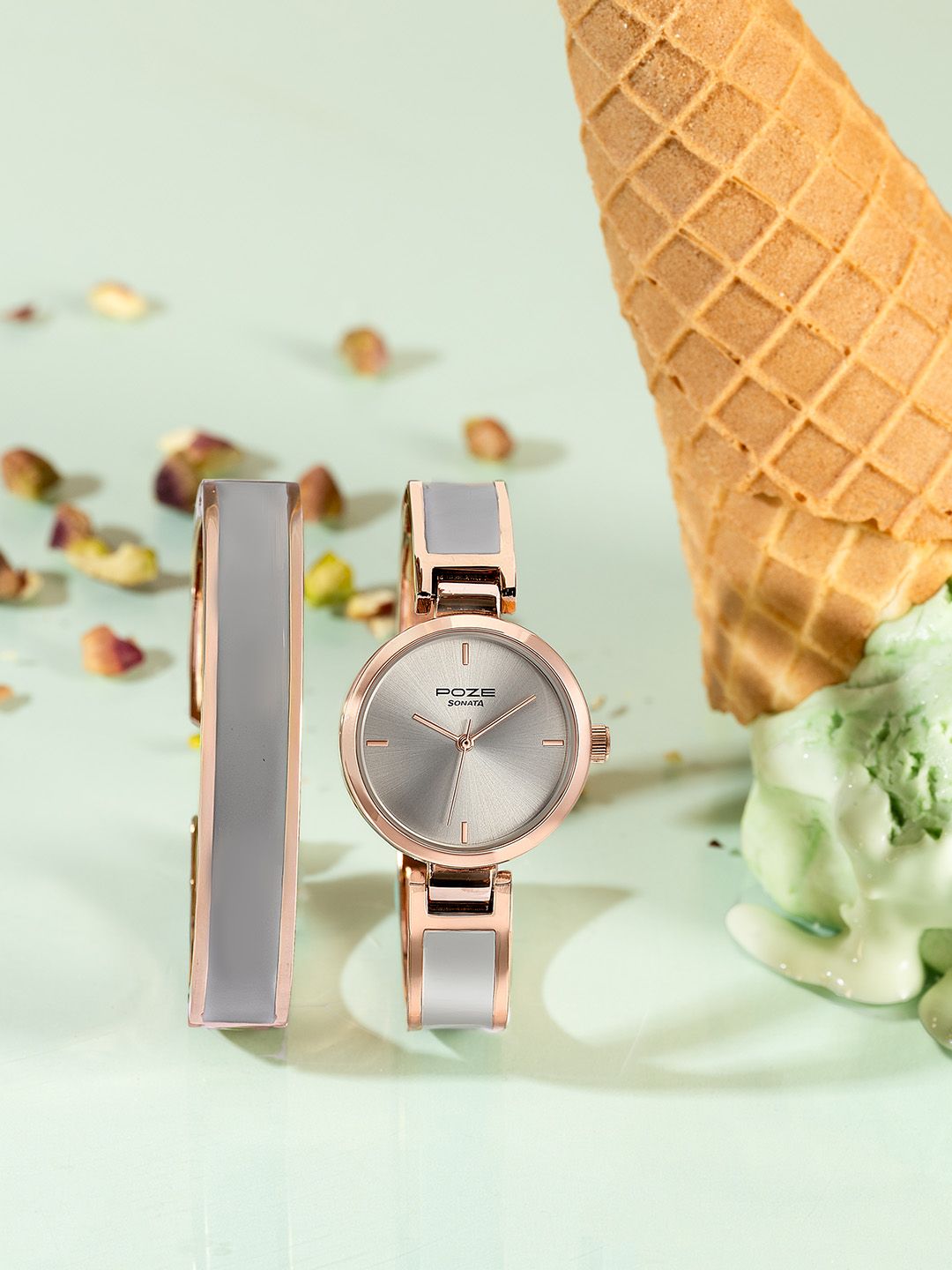 Sonata Sonata Women Bracelet & Watch Gift Set