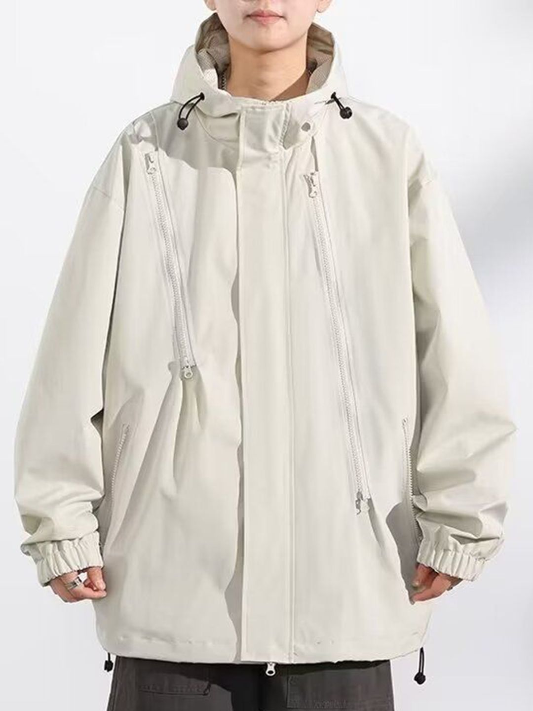 StyleCast x Revolte Men Long Sleeve Hooded Sporty Jacket