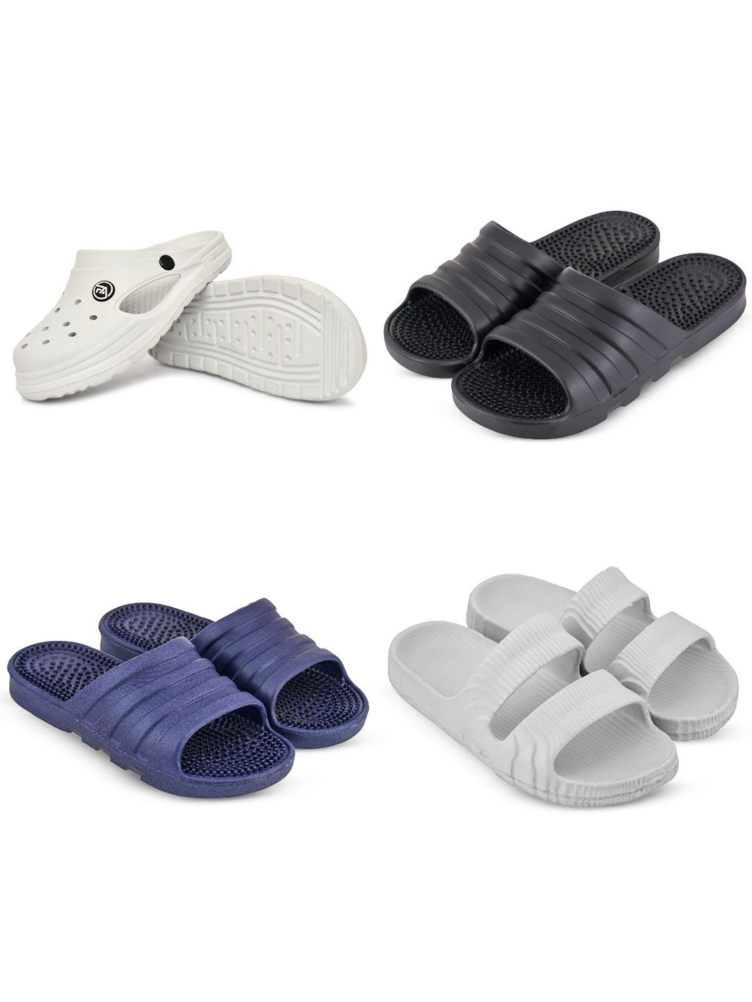 Feel alive Men Set of 4 Lightweight Sliders