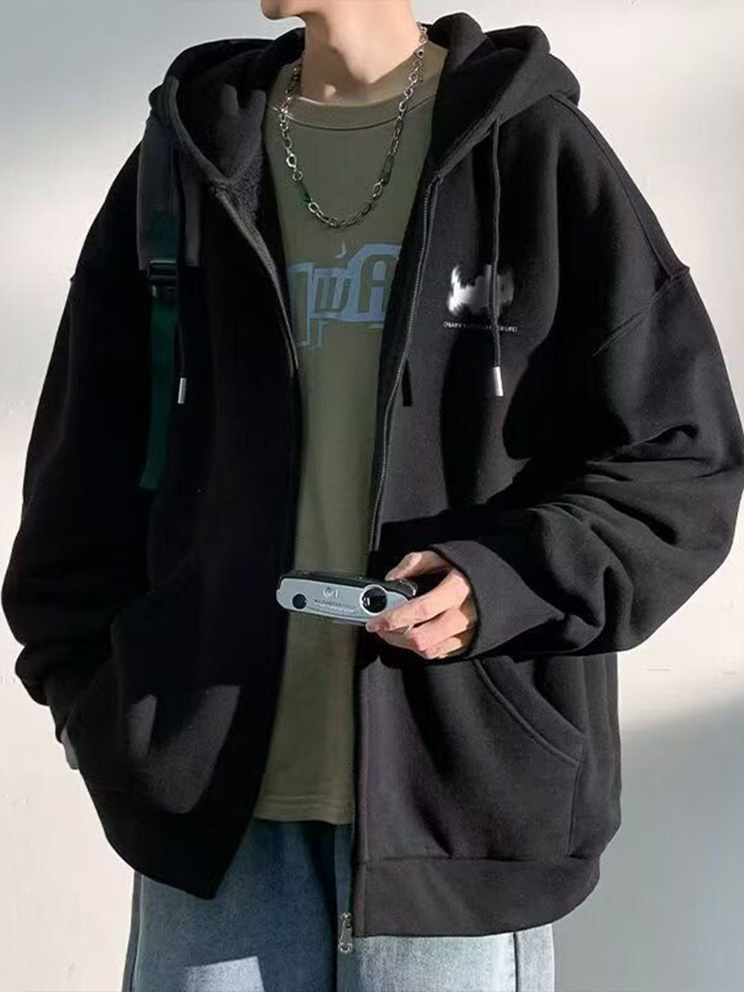 StyleCast x Revolte Men Hooded Sweatshirt