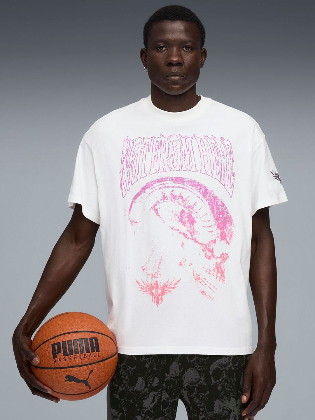 Buy Puma LaMelo Men World Tour-nament Tee I - Tshirts for Men