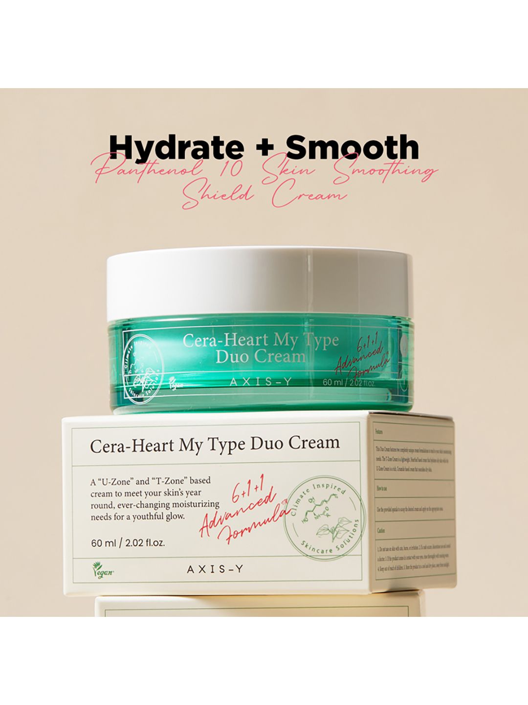 Buy Axis-Y Cera-Heart My Type Duo Cream with Centella Asiatica