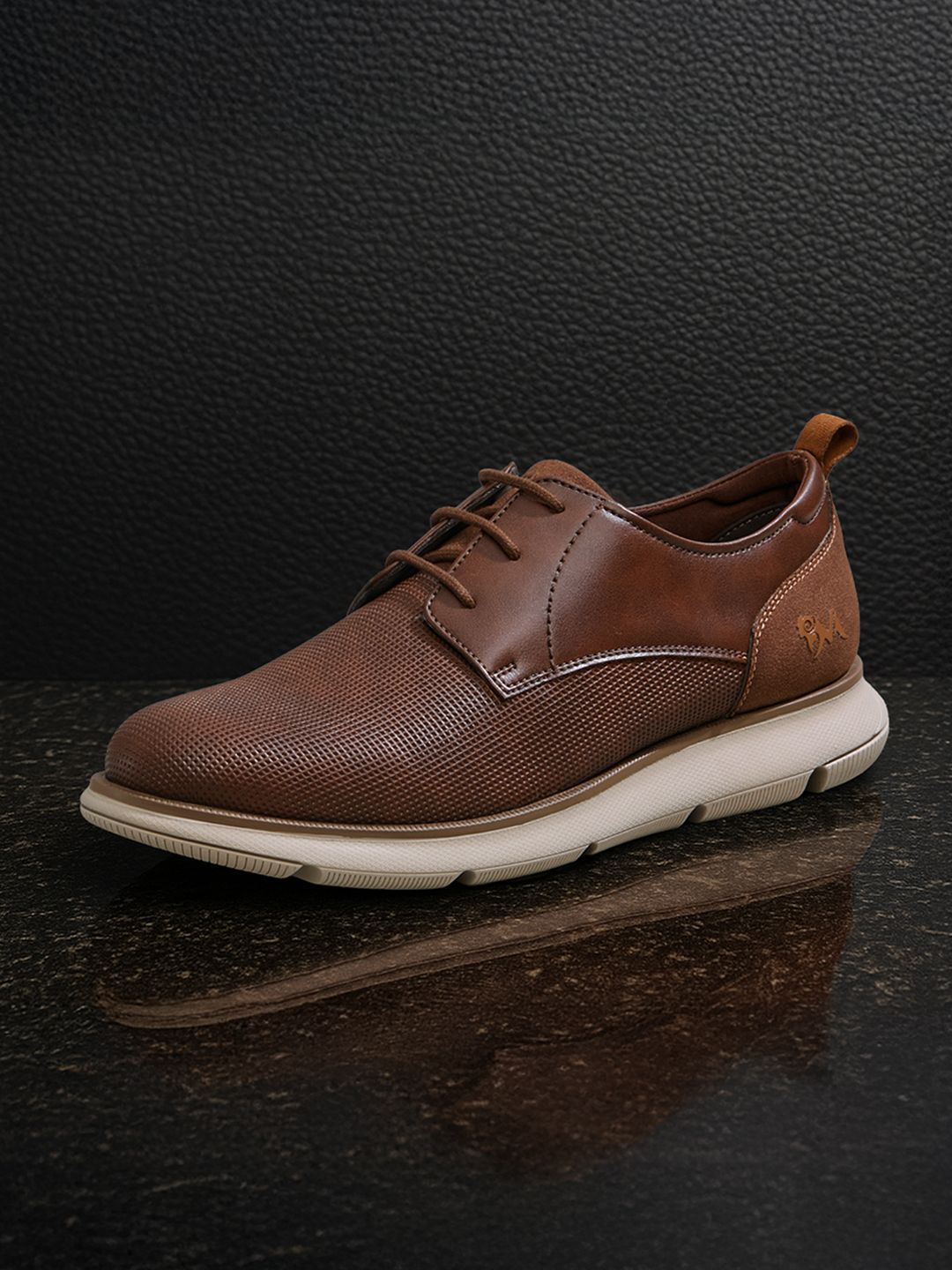NEEMANS Textured Derby Sneaker For Men