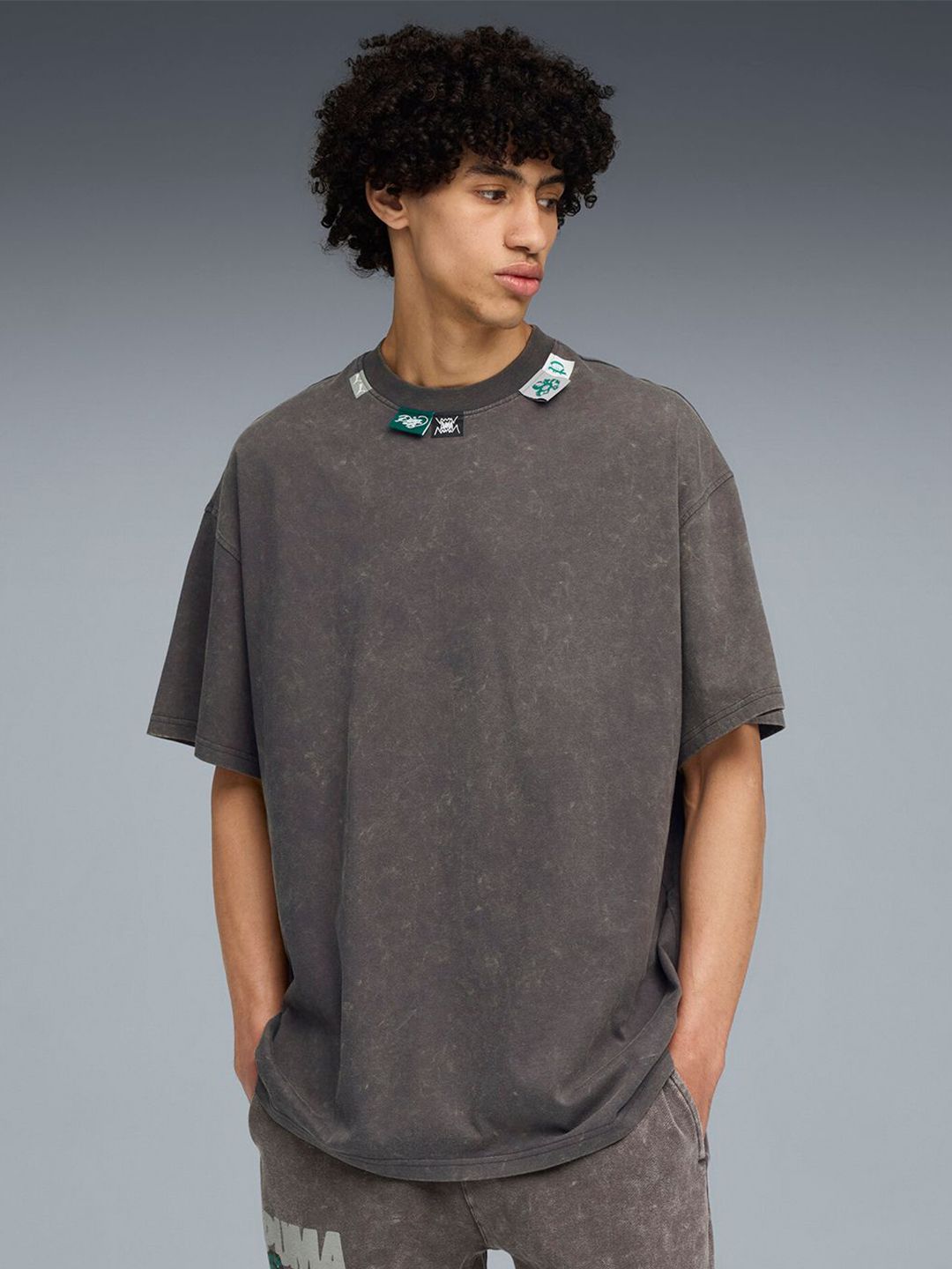 Puma Unisex Hoopocalypse Oversized Basketball Tee