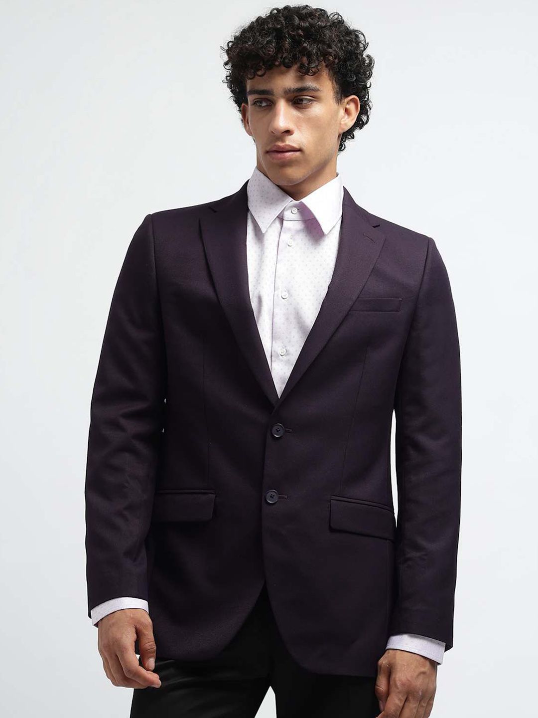 Marks & Spencer Marks & Spencer Notched Lapel Single-Breasted Blazers