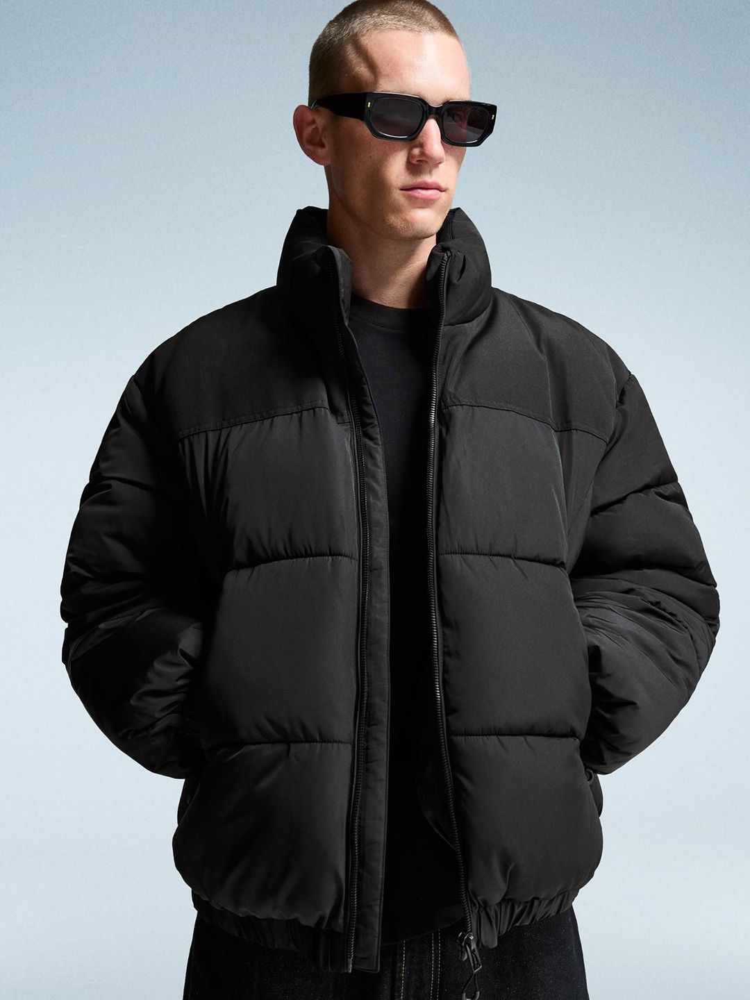Bershka Technical puffer jacket