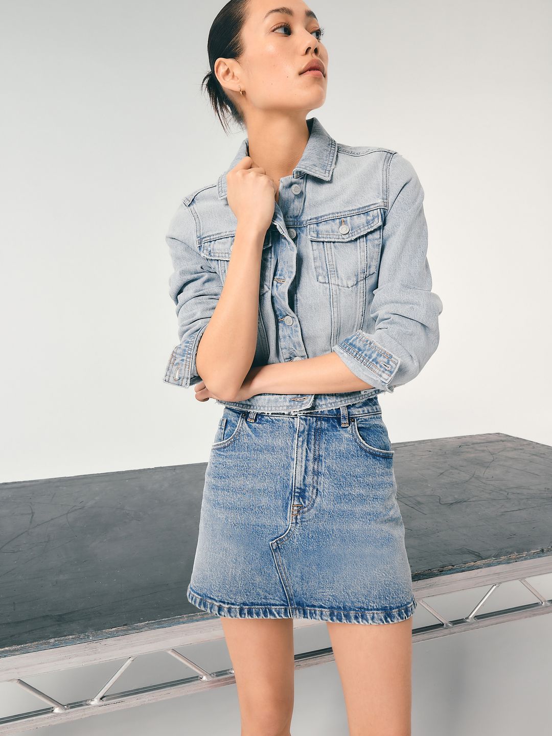 NEXT Mini Denim Skirt