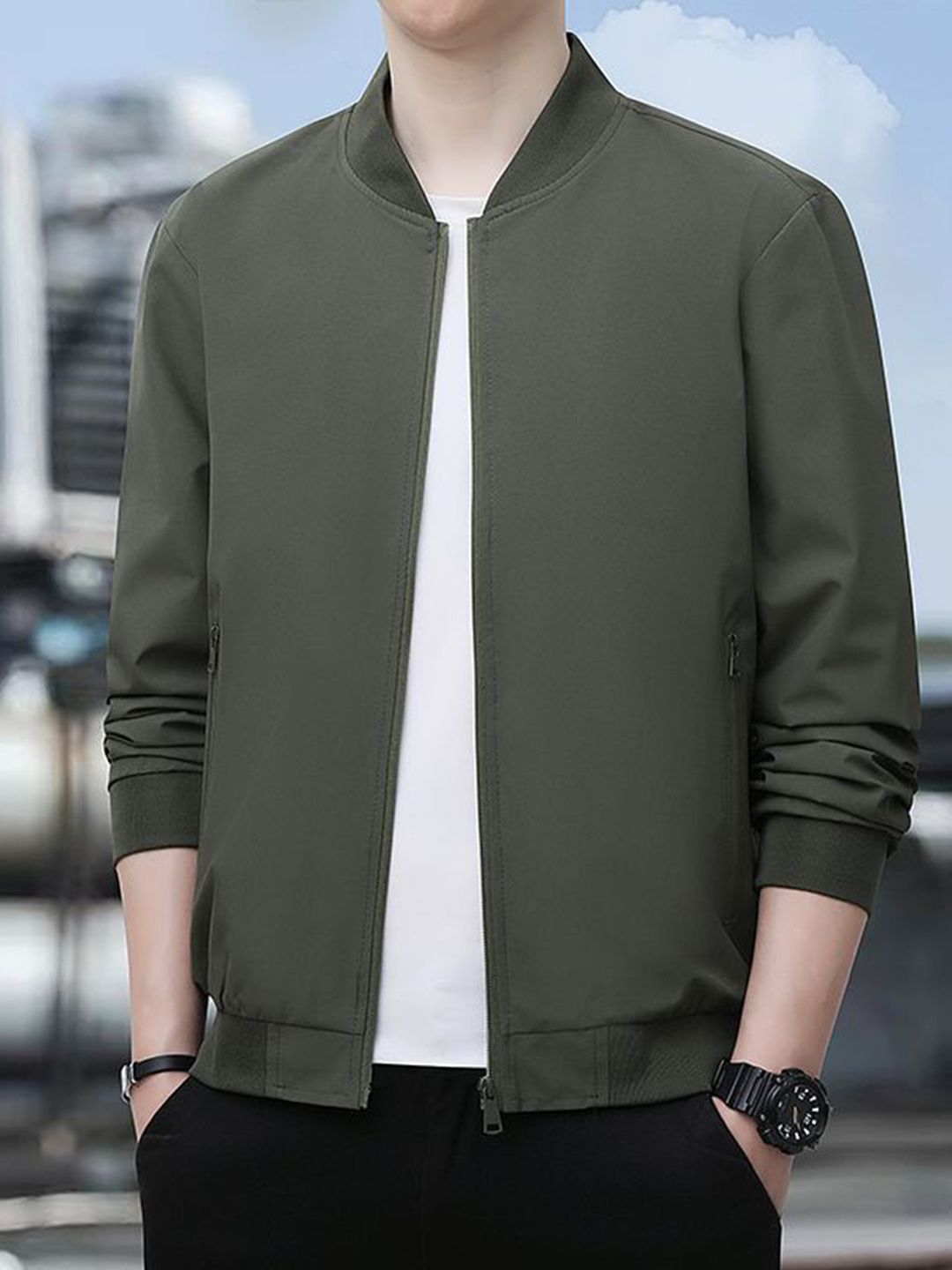 StyleCast x Revolte Men Lightweight Tailored Jacket