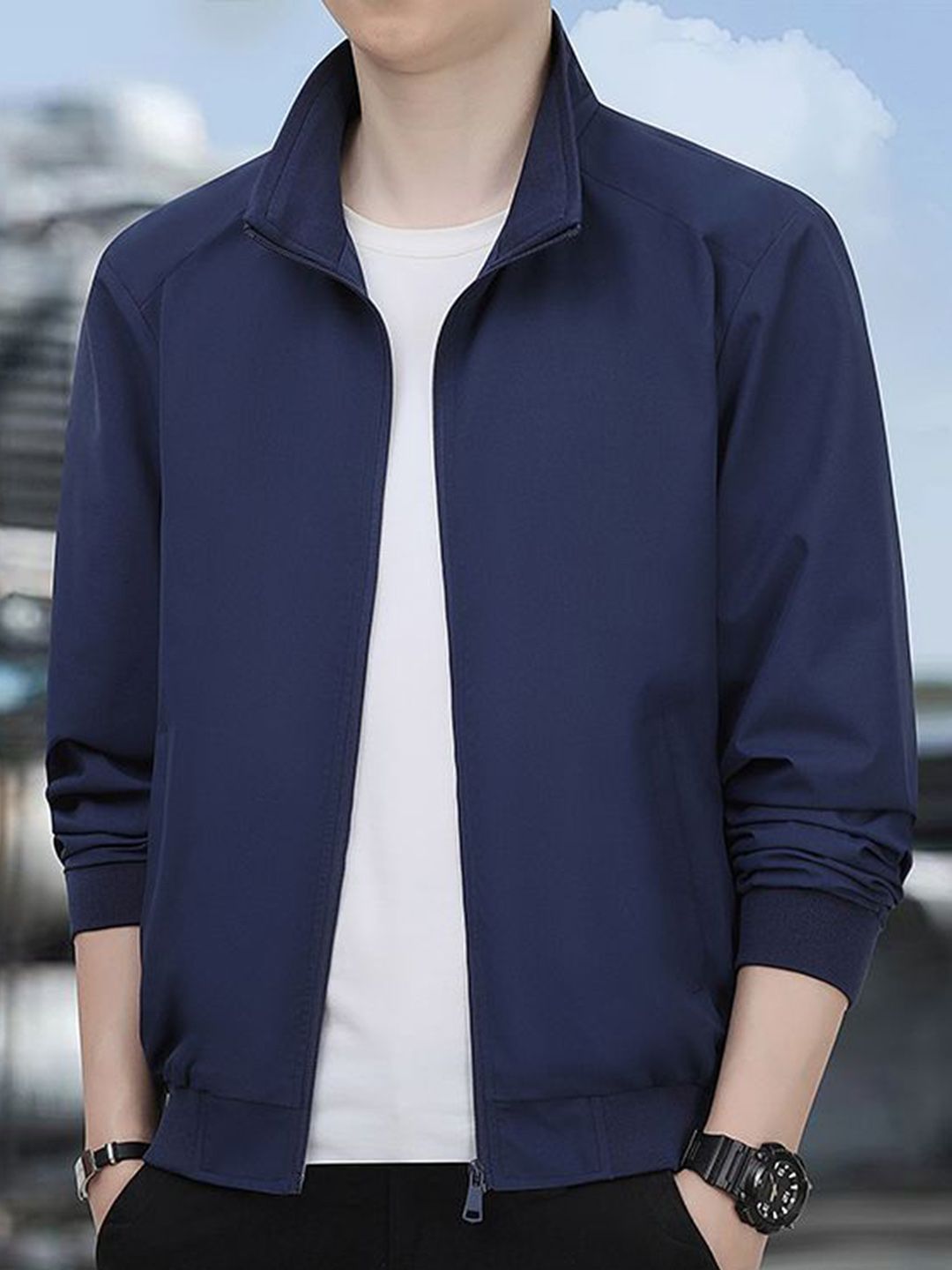 StyleCast x Revolte Men Lightweight Tailored Jacket
