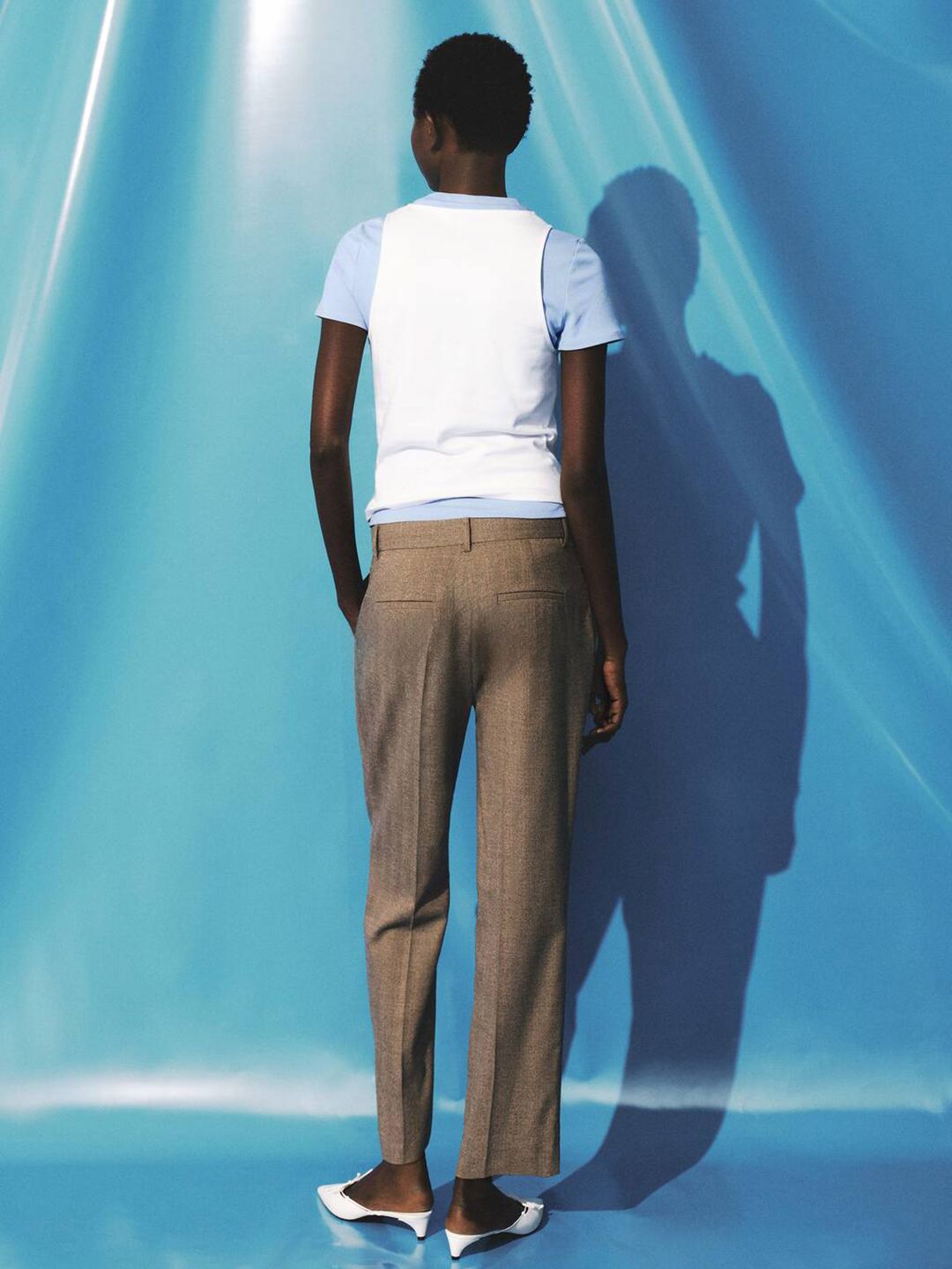 Double Layered Pure Cotton T-shirt