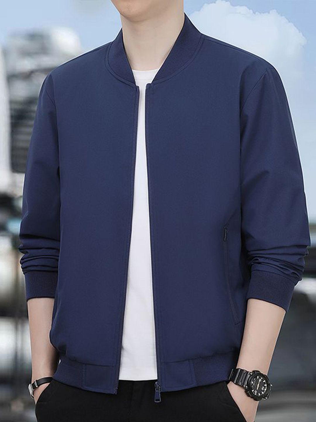 StyleCast x Revolte Men Lightweight Outdoor Tailored Jacket