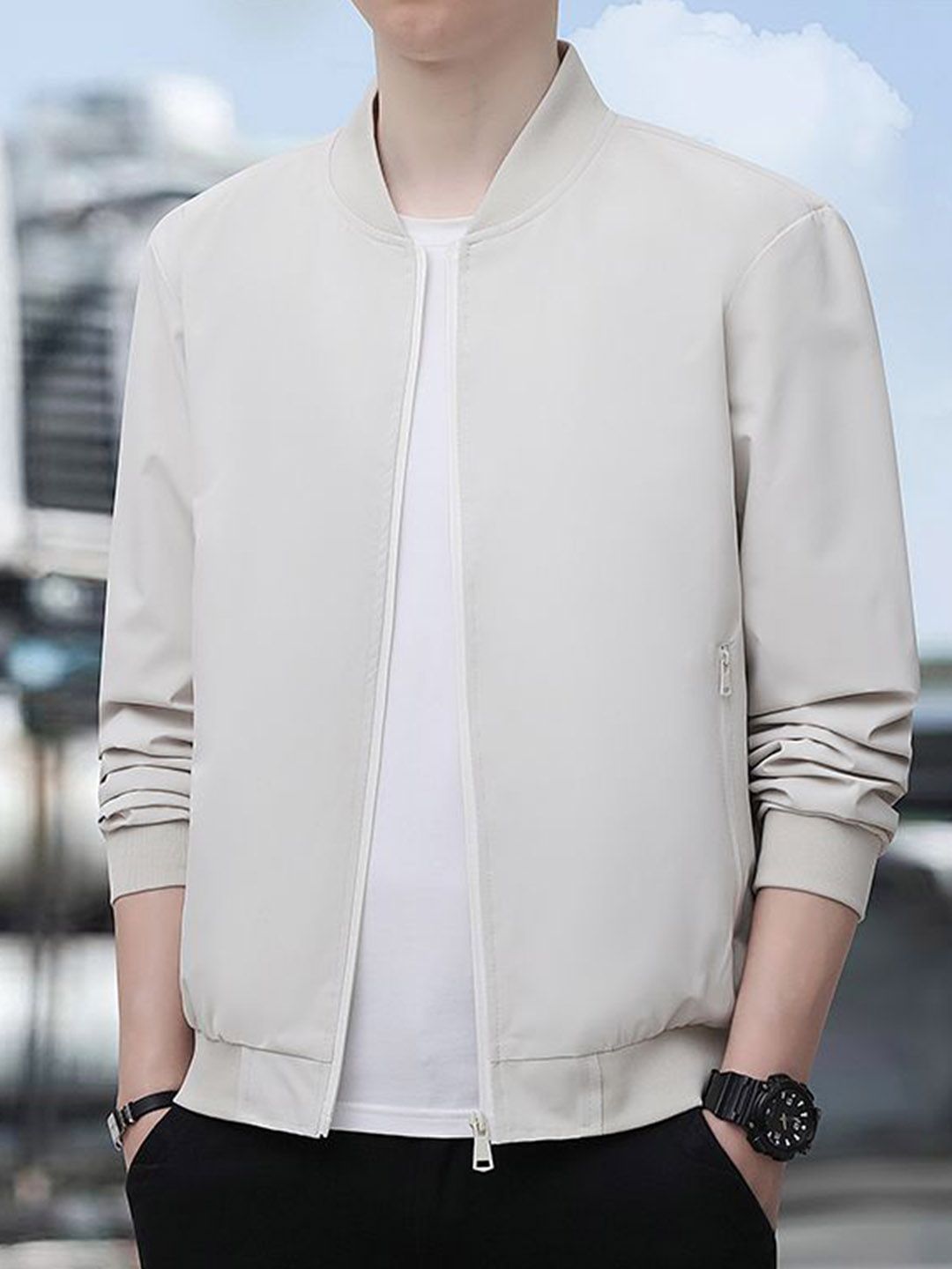 StyleCast x Revolte Men Lightweight Tailored Jacket
