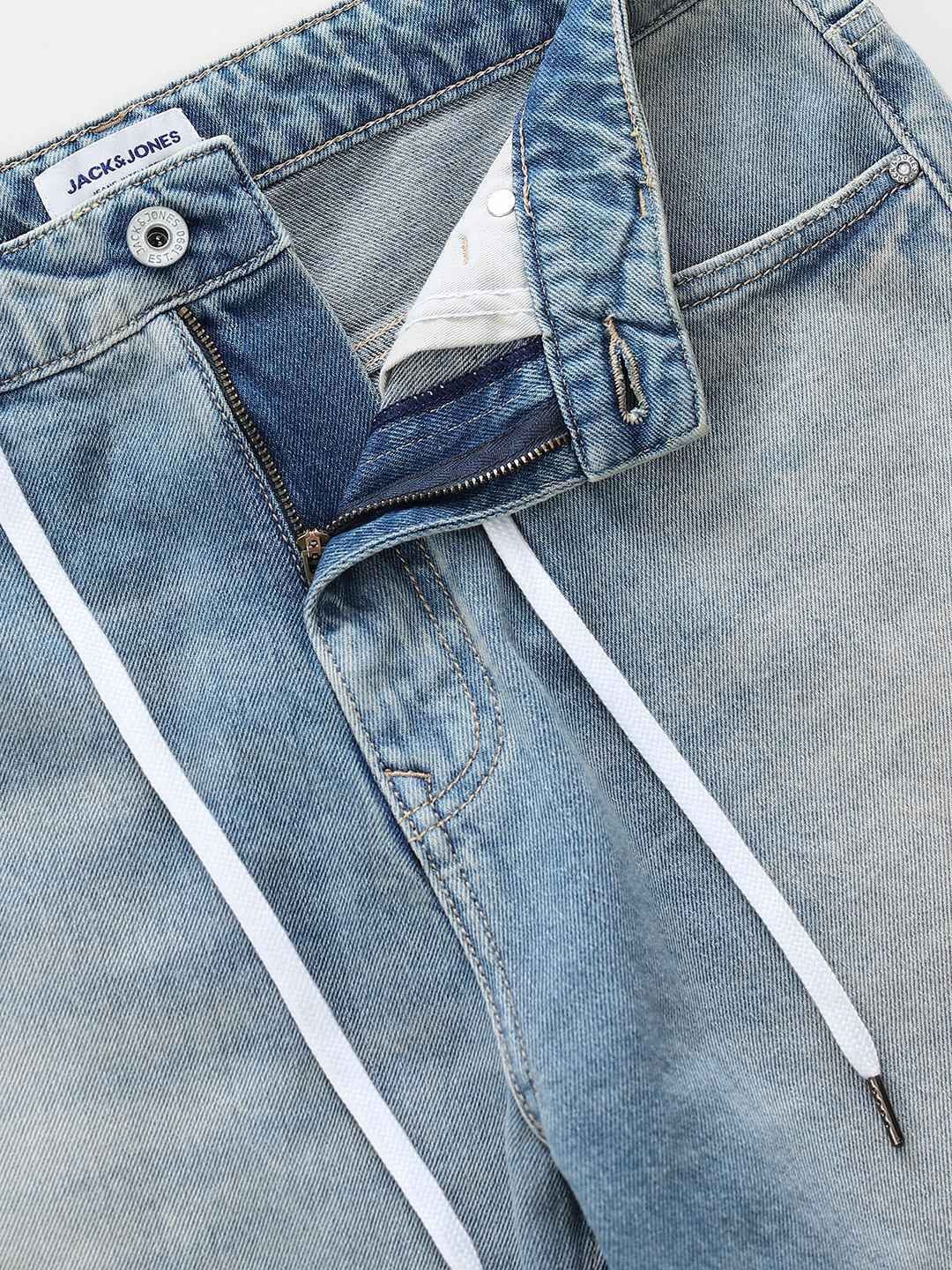 High-Rise Light Fade Stretchable Jeans
