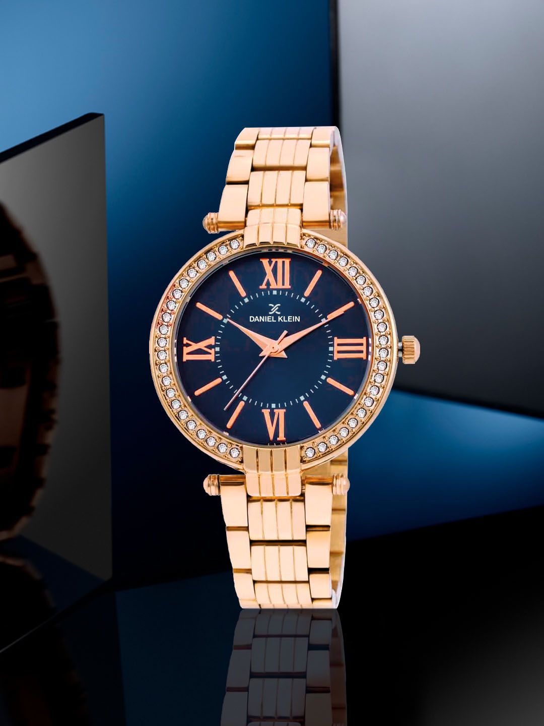 Daniel Klein Premium Women Navy Analogue Watch DK11138-7