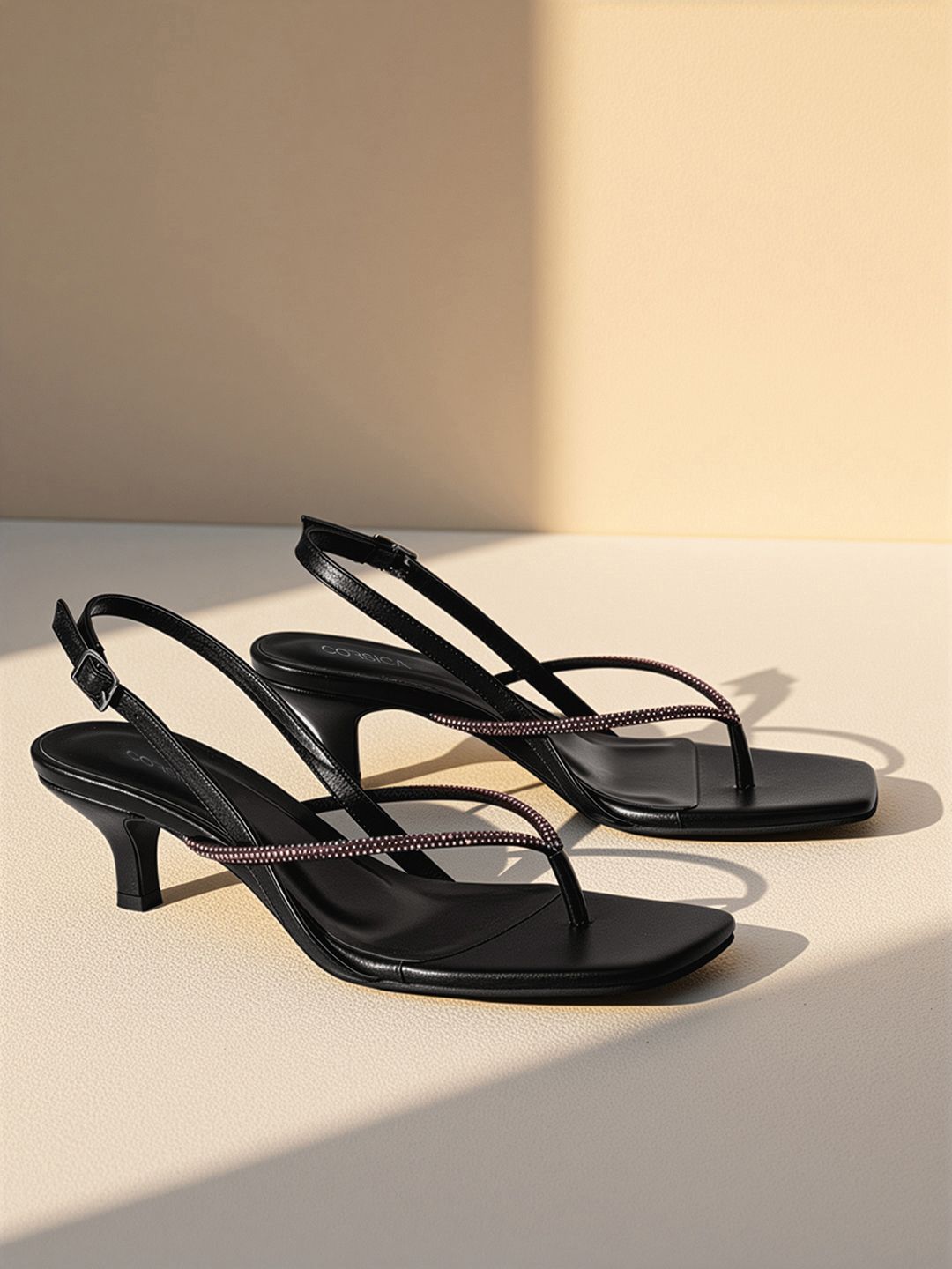 CORSICA CORSICA Embellished Kitten Heels