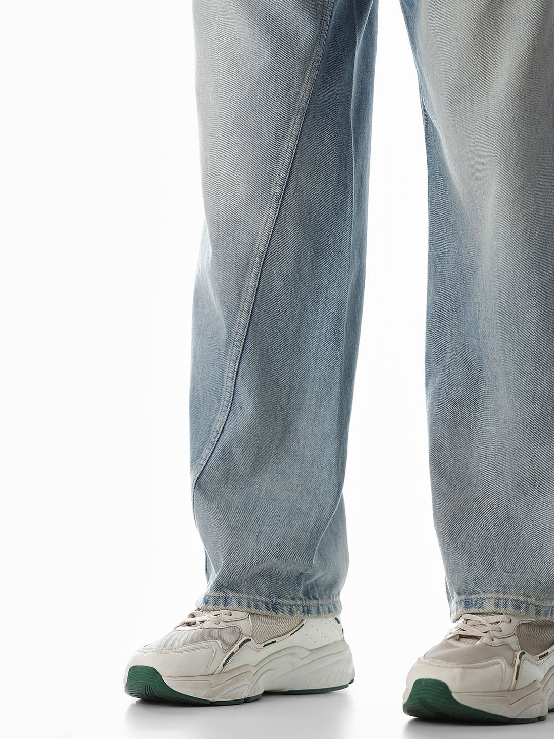 High-Rise Light Fade Stretchable Jeans