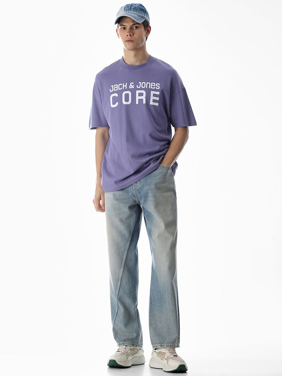 High-Rise Light Fade Stretchable Jeans
