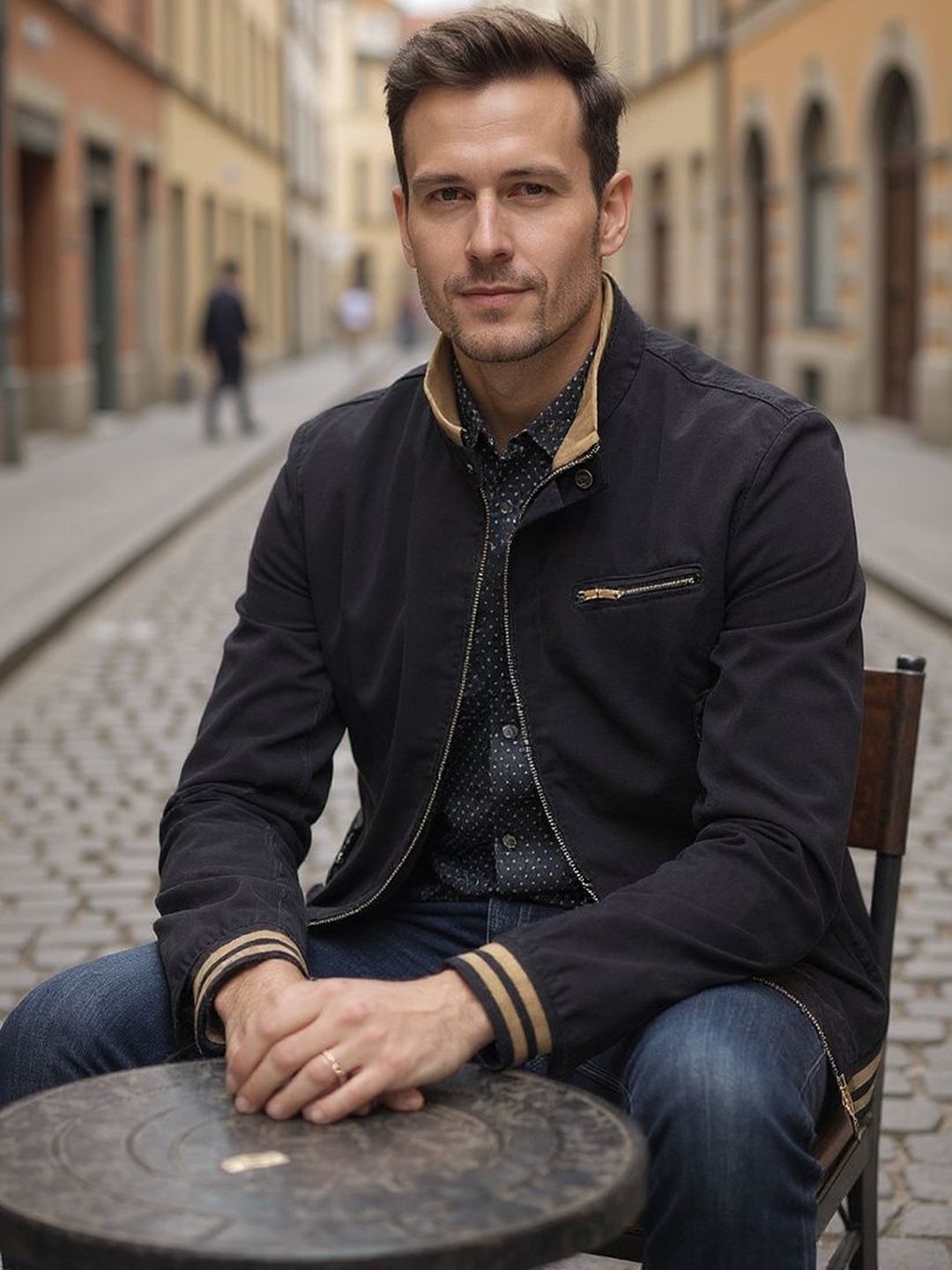 HERE&NOW Men Insulator Outdoor Tailored Jacket