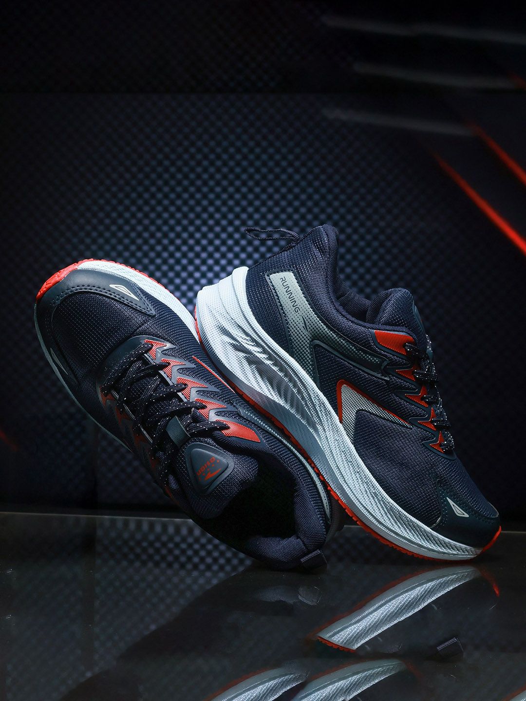 ASIAN Men Red Solid Running Shoes