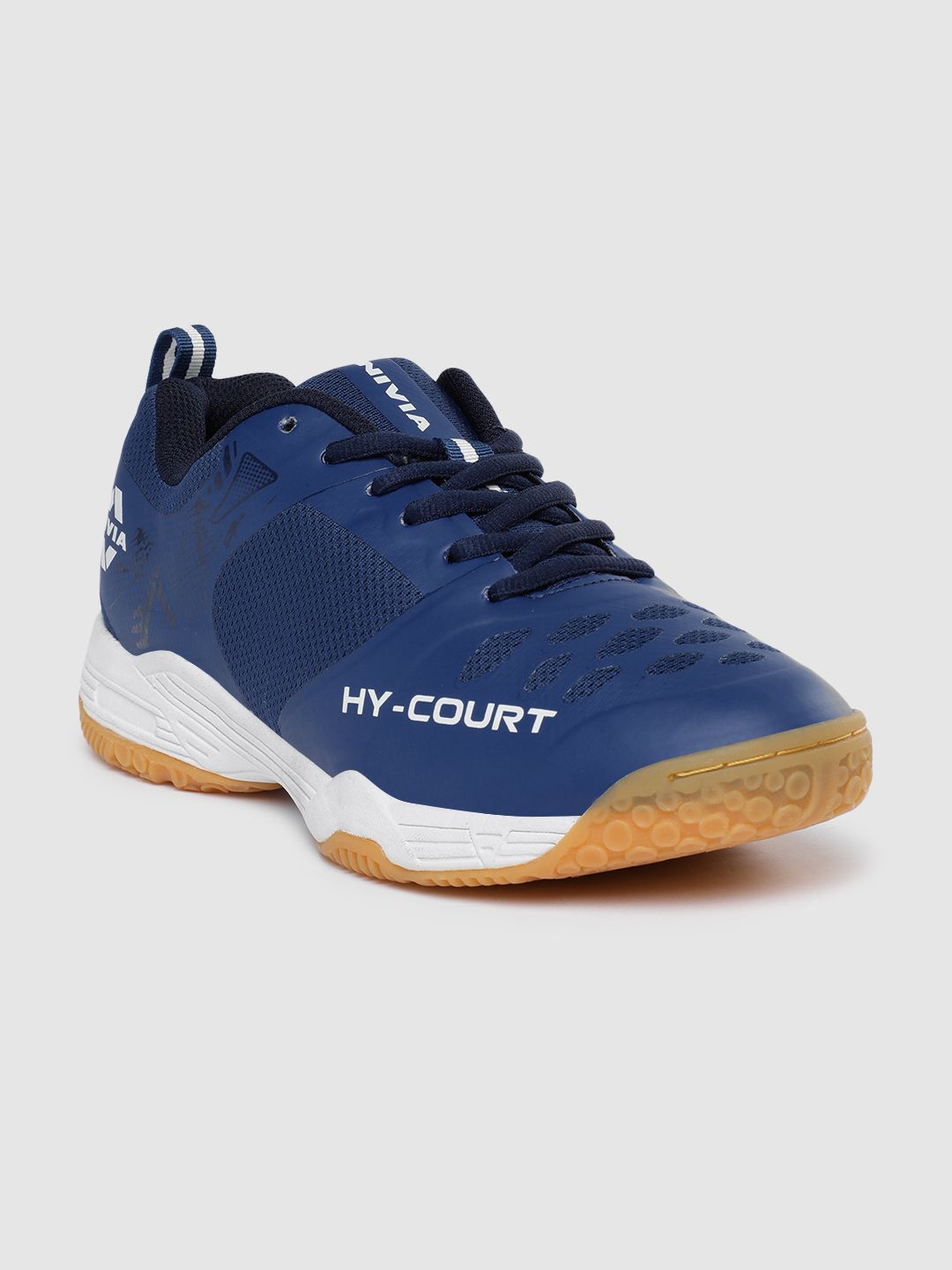 NIVIA Homme HY-Court 2.0 Badminton Shoe,Yellow,04, Small/Medium NIVIA Homme HY-Court 2.0 Badminton Shoe,Yellow,04, Small/Medium