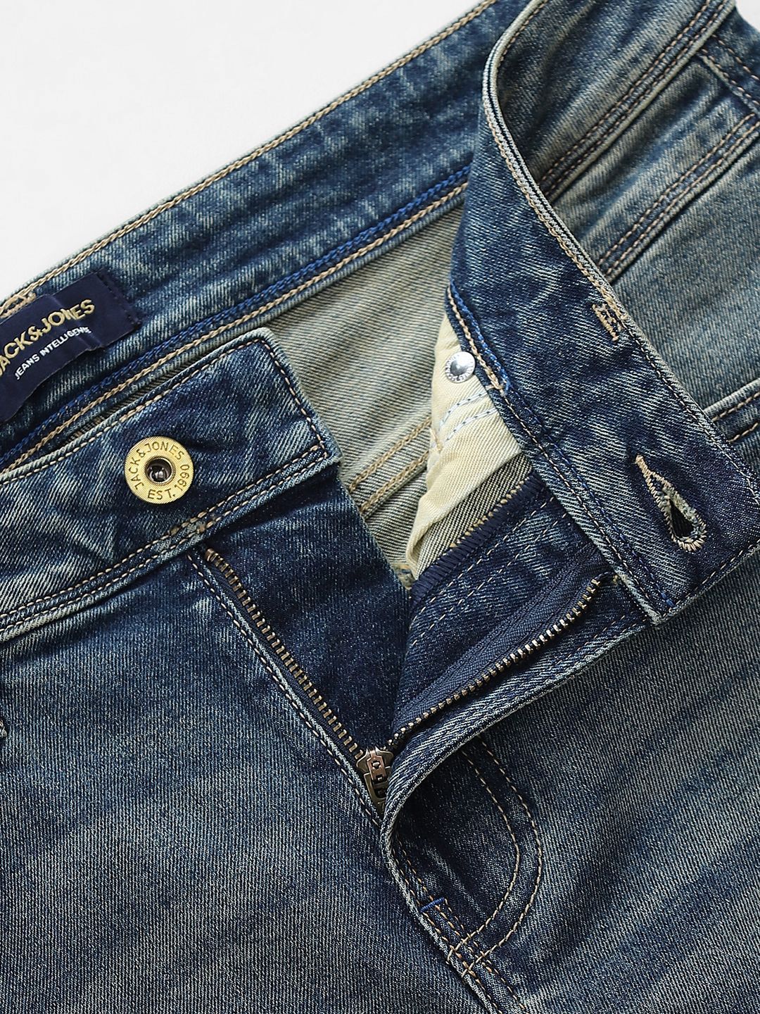 Slim Fit Low-Rise Light Fade Stretchable Jeans