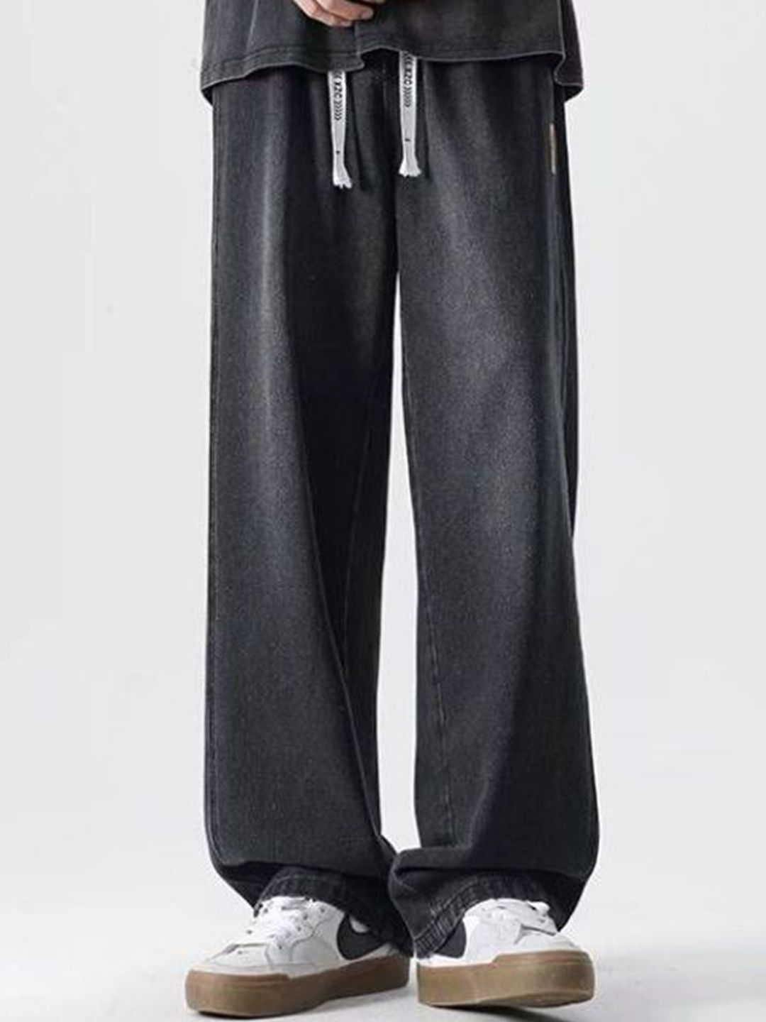 StyleCast x Revolte Men Relaxed Fit Mid-Rise Light Fade Jeans