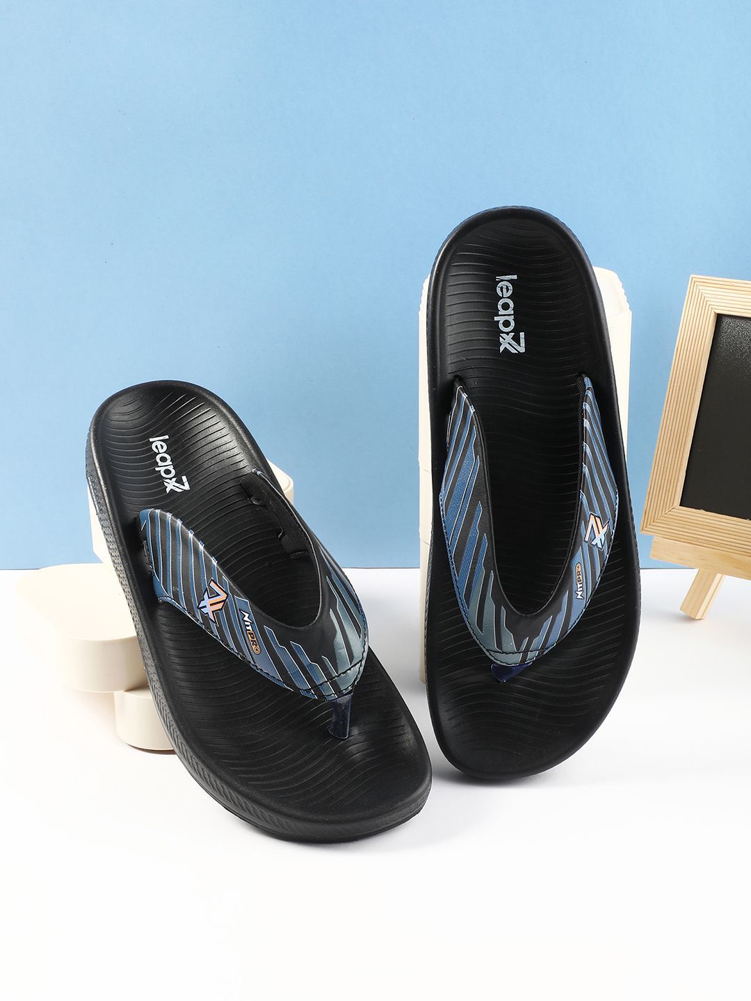 Liberty Men Printed Thong Flip-Flops
