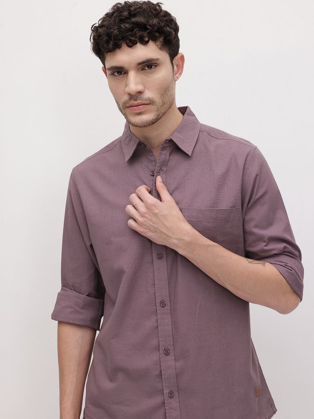 The Roadster Life Co. Pure Cotton Casual Shirt