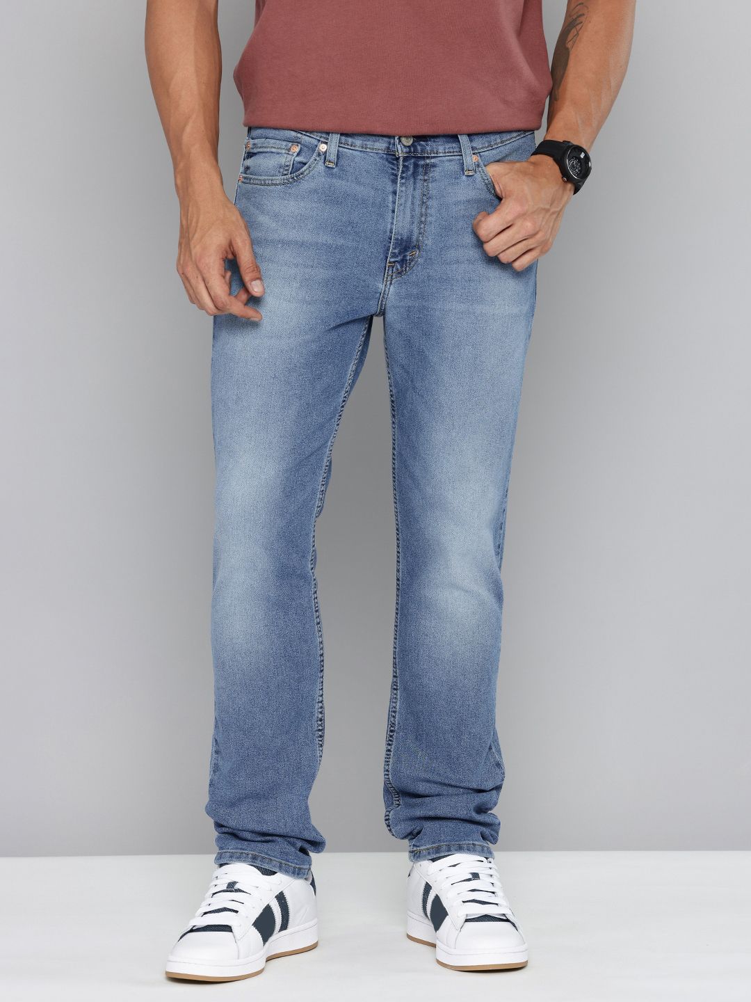 Levis Levis Men 511 Slim Fit Light Fade Stretchable Jeans