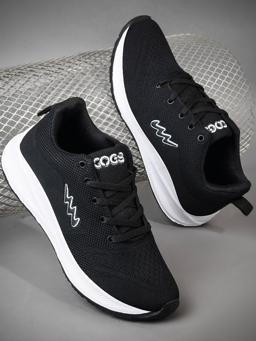 Deflow Men Mesh Walking Lace-Ups Shoes