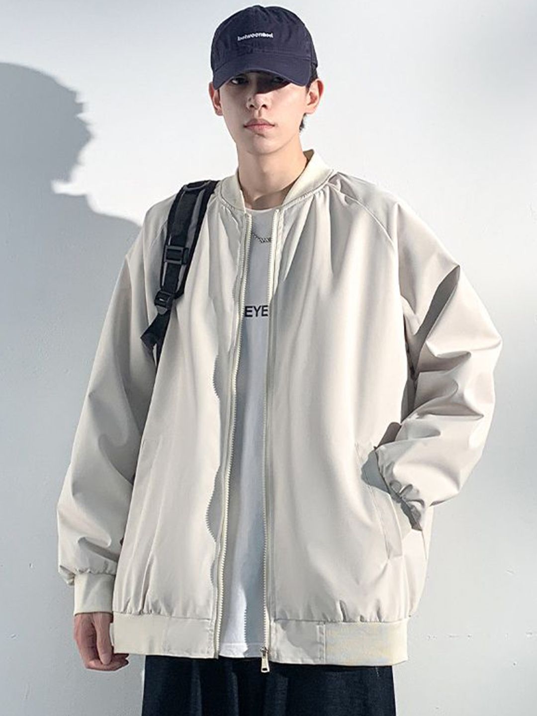 StyleCast x Revolte Men Collarless Regular Casual Jacket