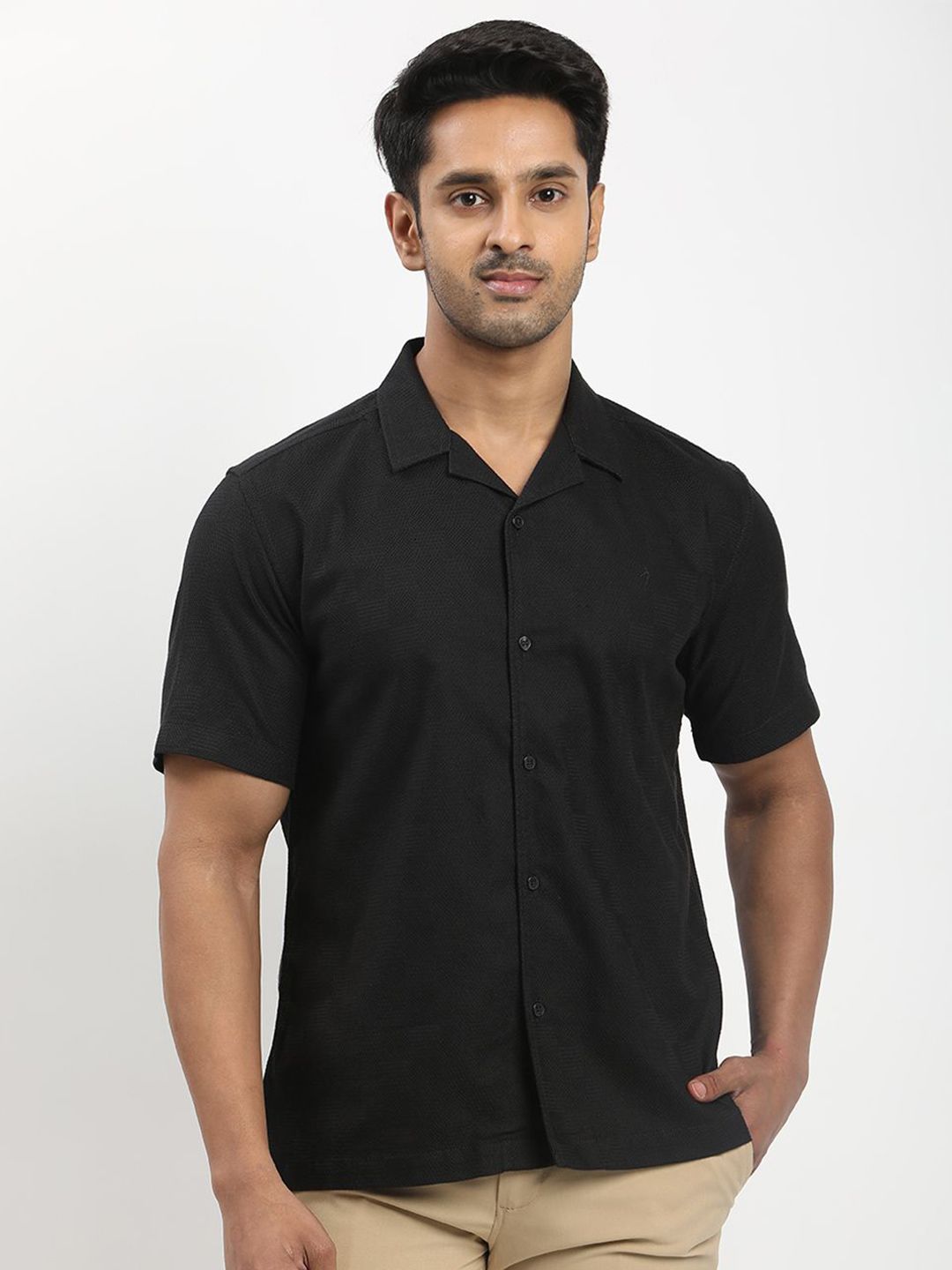 Indian Terrain Indian Terrain Classic Slim Fit Cotton Casual Shirt