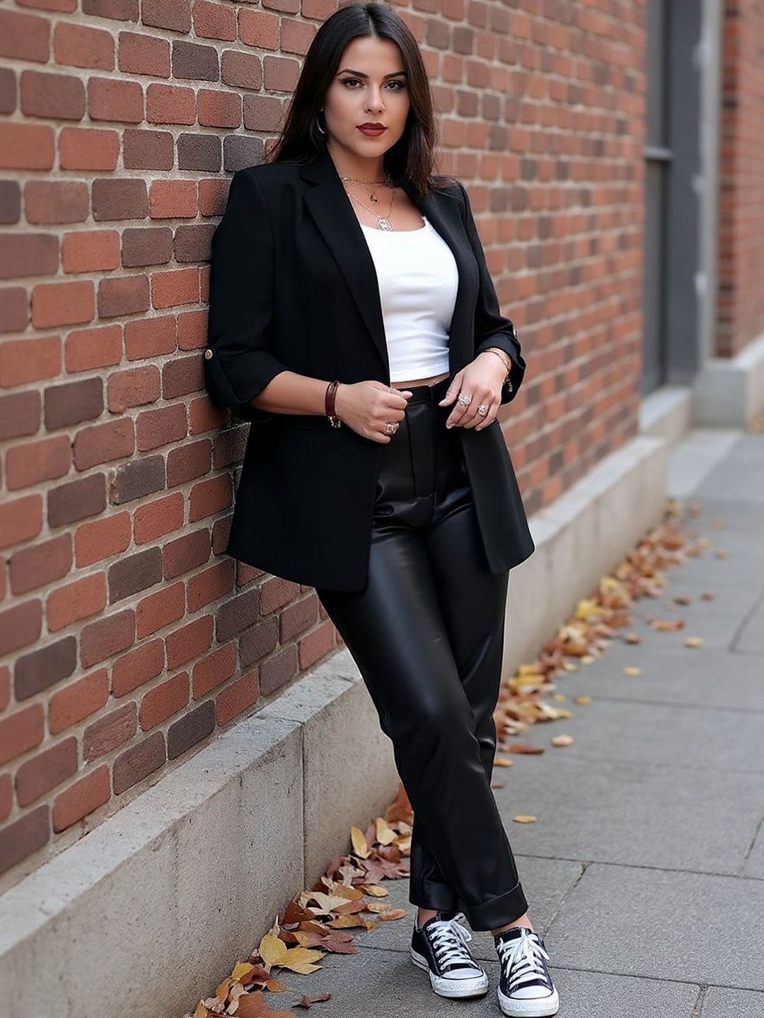 HERE&NOW Women Solid Notched Lapel Collar Regular Fit Blazer
