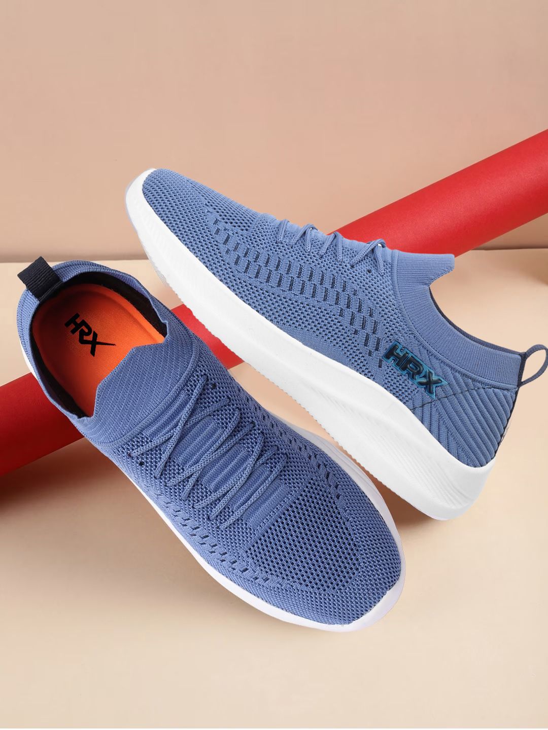 HRX by Hrithik Roshan Men Woven Design Sneakers