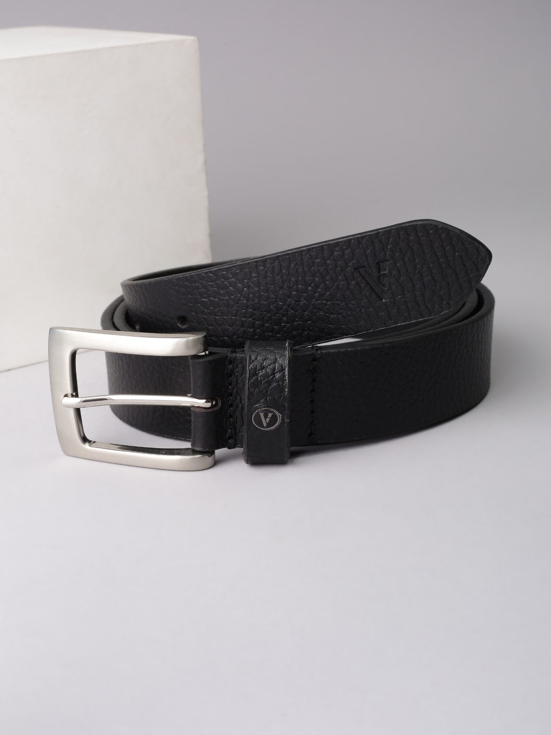 Van Heusen Van Heusen Men Textured Leather Formal Belt