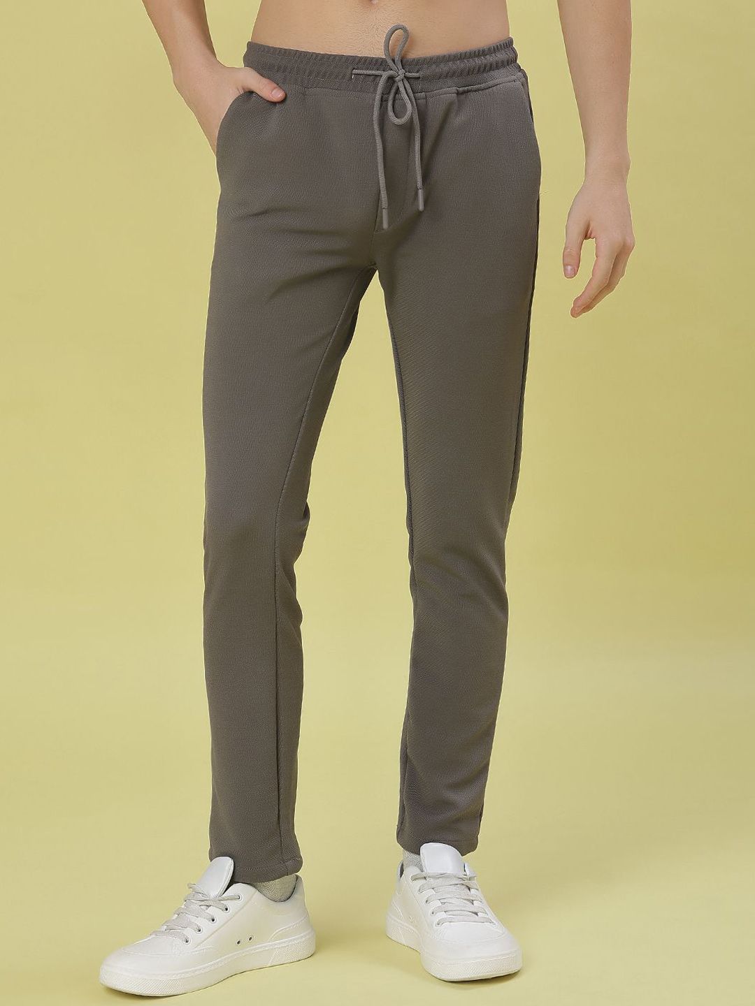 V-Mart Men Regular Fit Mid-Rise Cotton Trouser