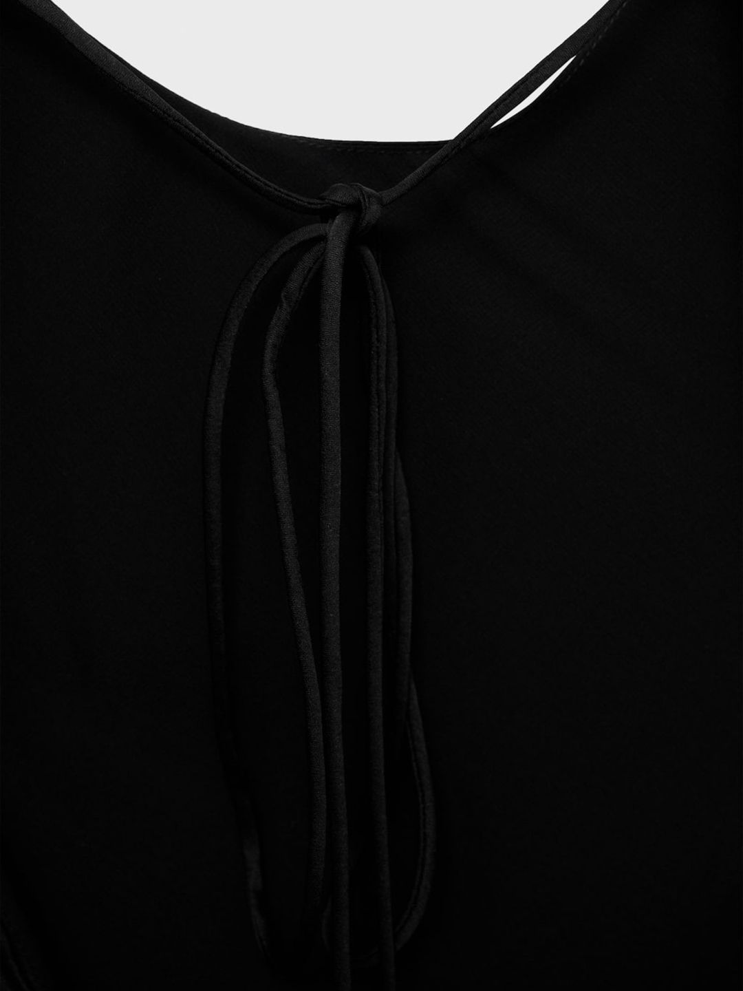 Asymmetrical Satin Finish Longline Top