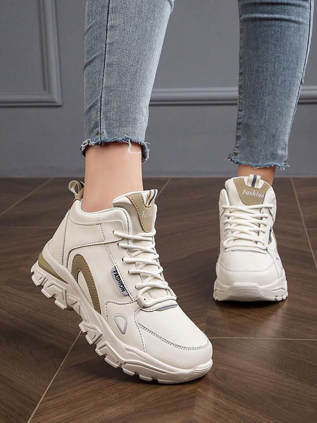 Deals4you Girls Lace-Ups Sneakers
