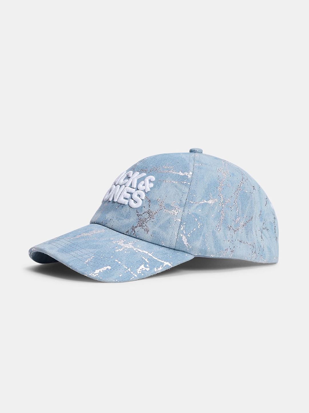 Buy Jack & Jones Men Embroidered Denim Baseball Cap - Caps for Men