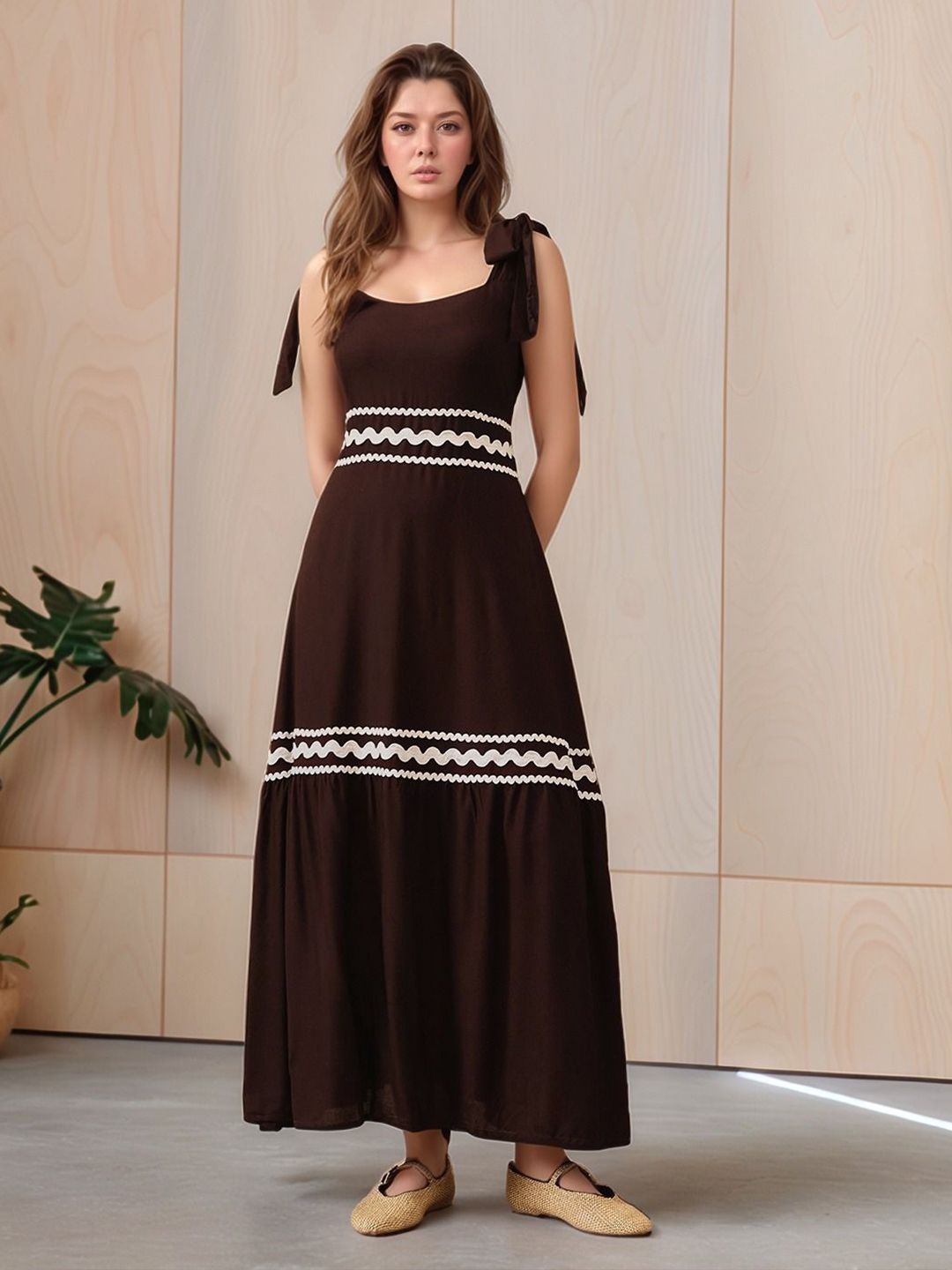 Molly & Michel Women A-Line Maxi Dress
