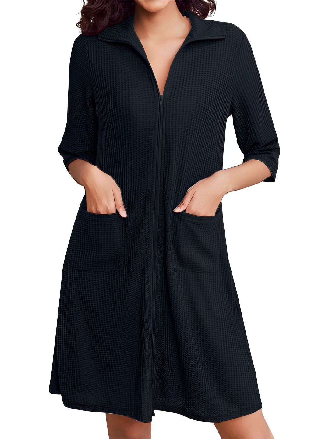 Enchant Home Self-Design Pure Cotton Bath Robe