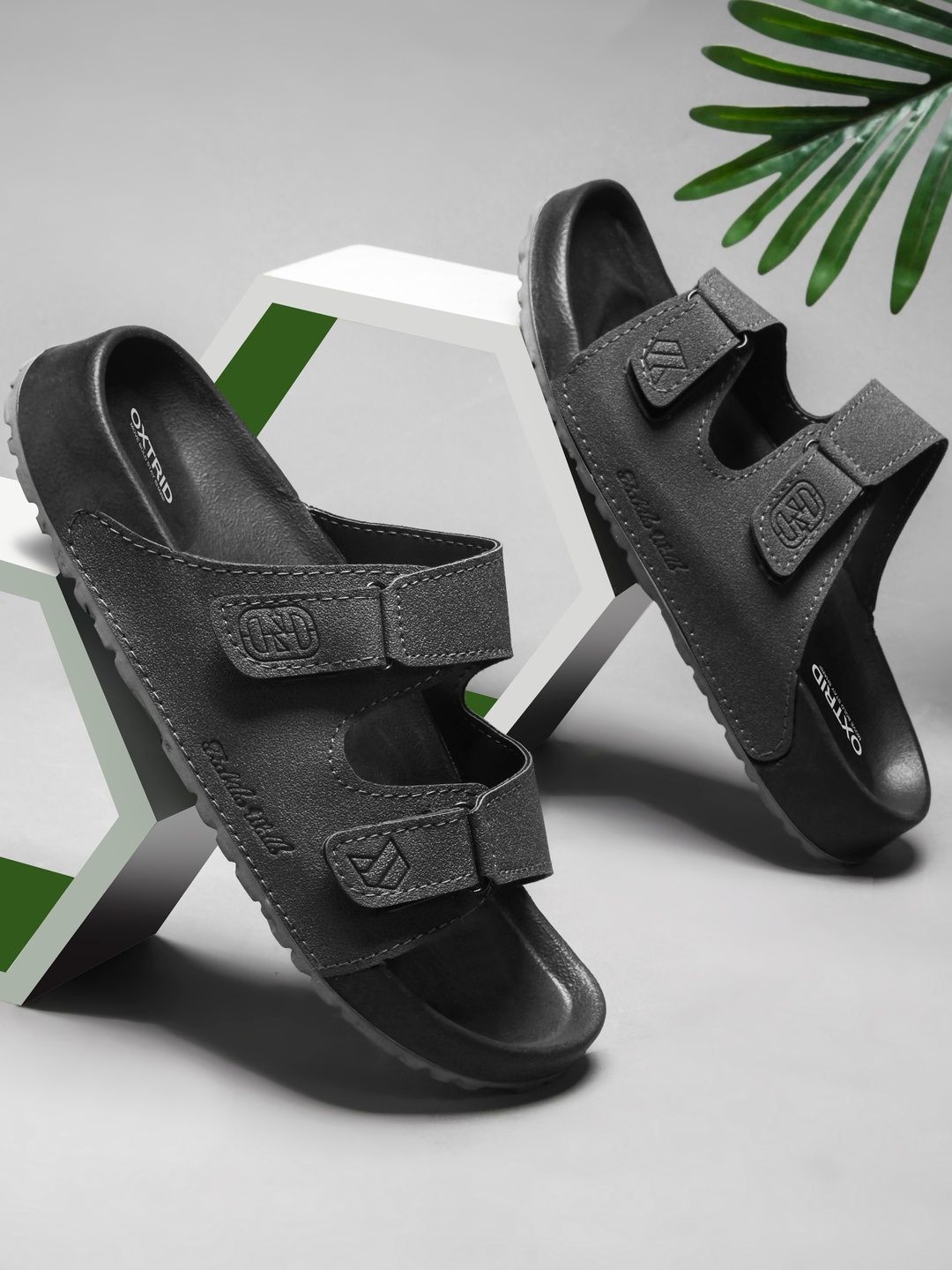 SHOELAMB Suede Casual Sandals