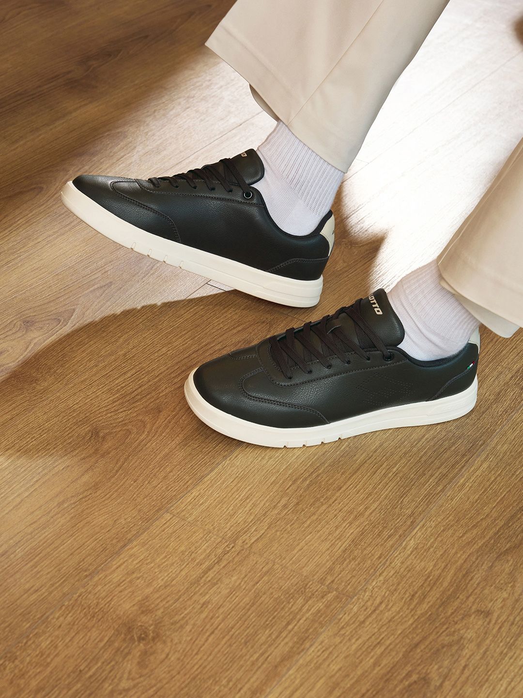 Lotto Men Impulso Citta Black Sneakers