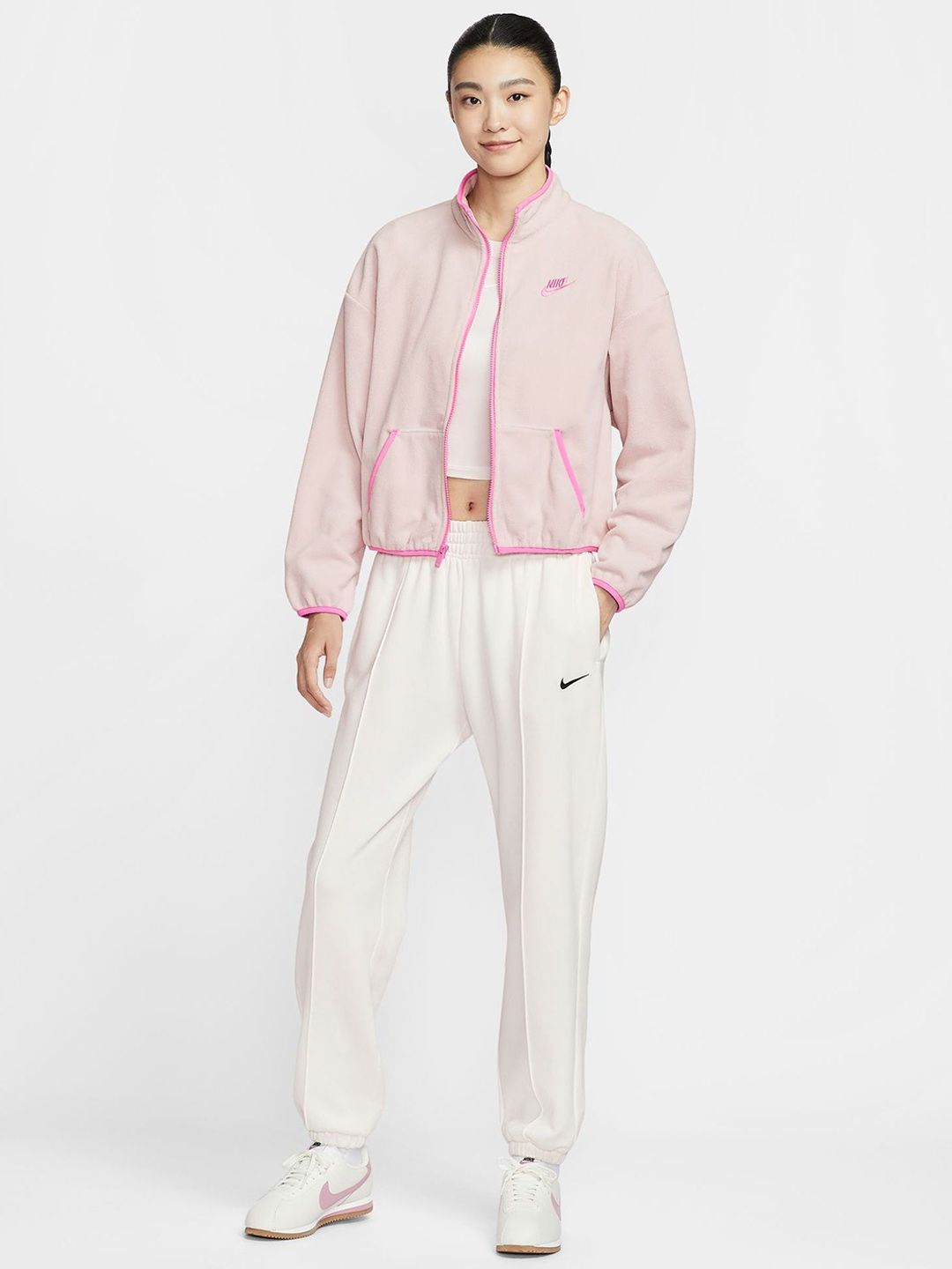 Buy Nike Sportswear Club Women Loose Cozy Track Jacket - Jackets