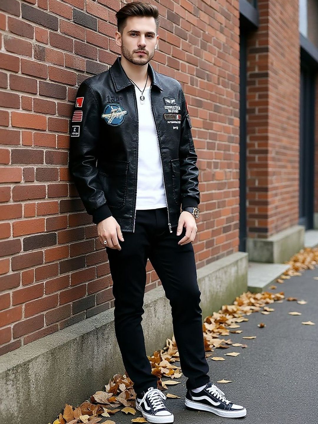 Buy Solid Leather Jacket - Jackets for Men 36971891 | Myntra