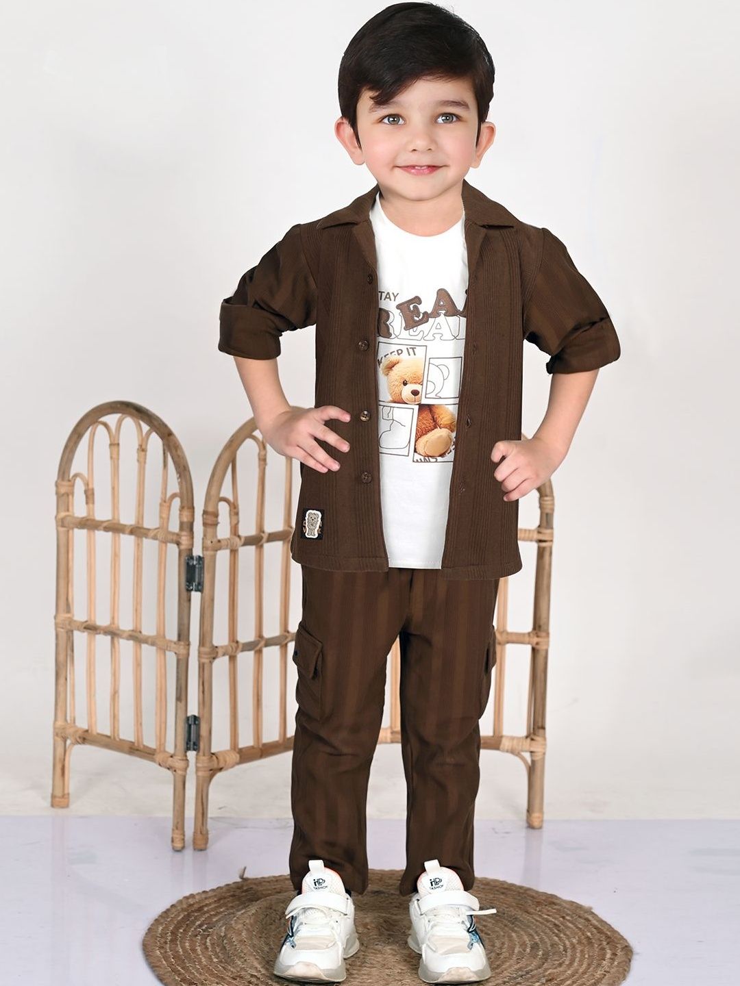 Bad Boys Boys Pure Cotton Printed Clothing Set