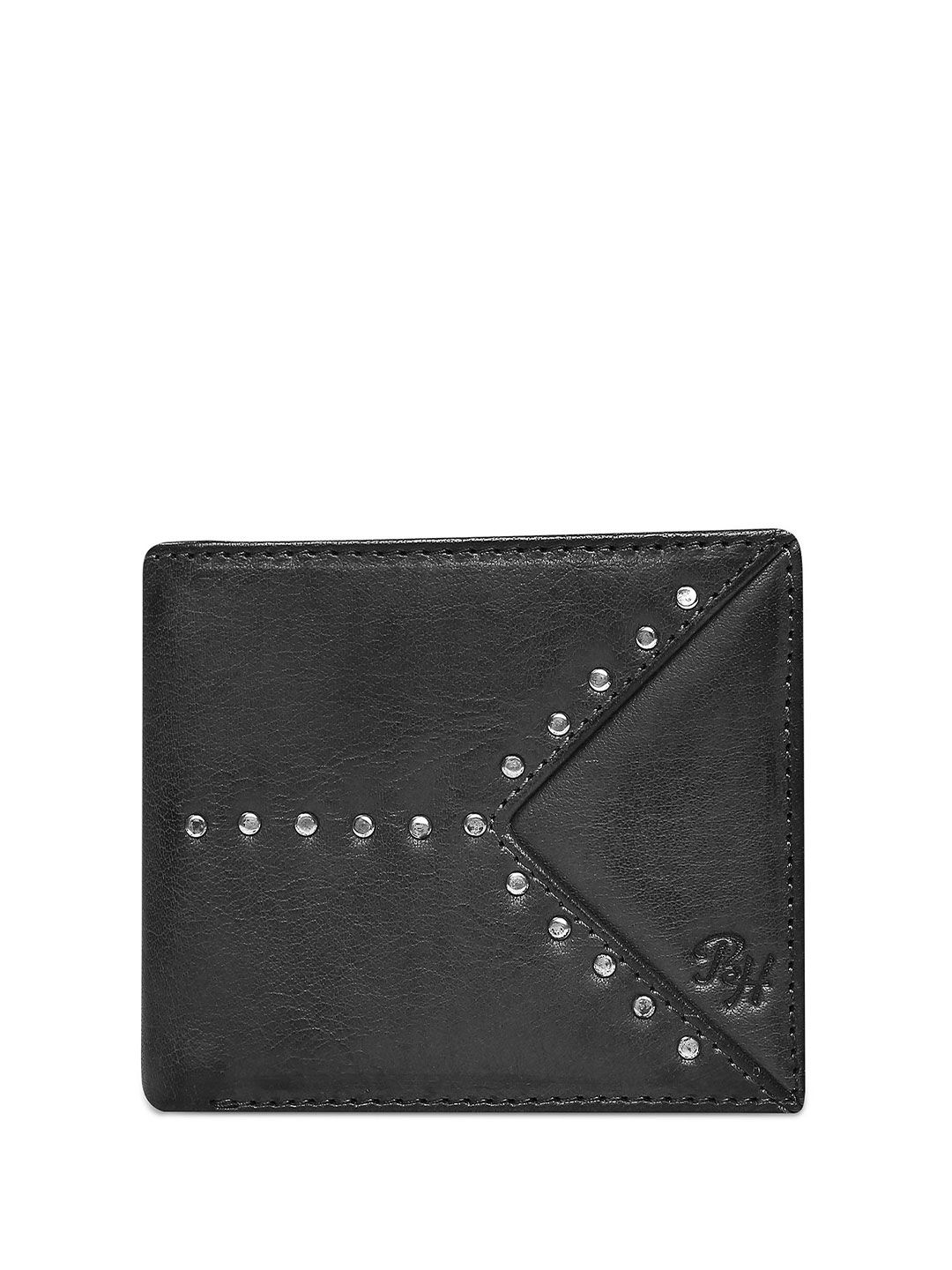 Being Human Men Leather Two Fold Wallet