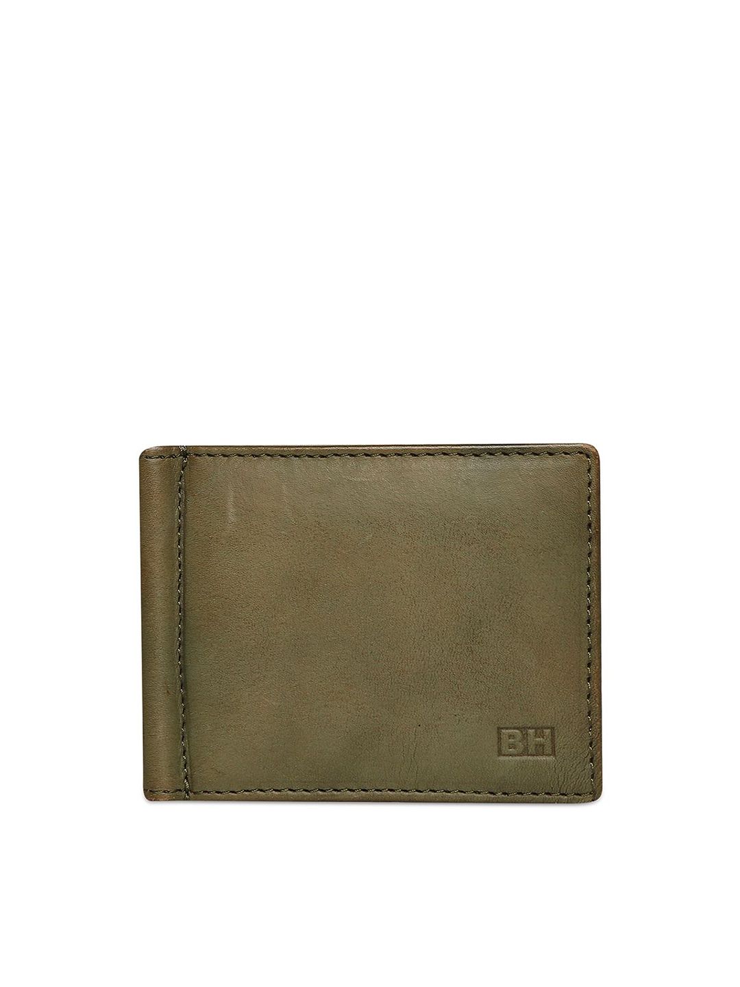 Being Human Men Leather Two Fold Wallet